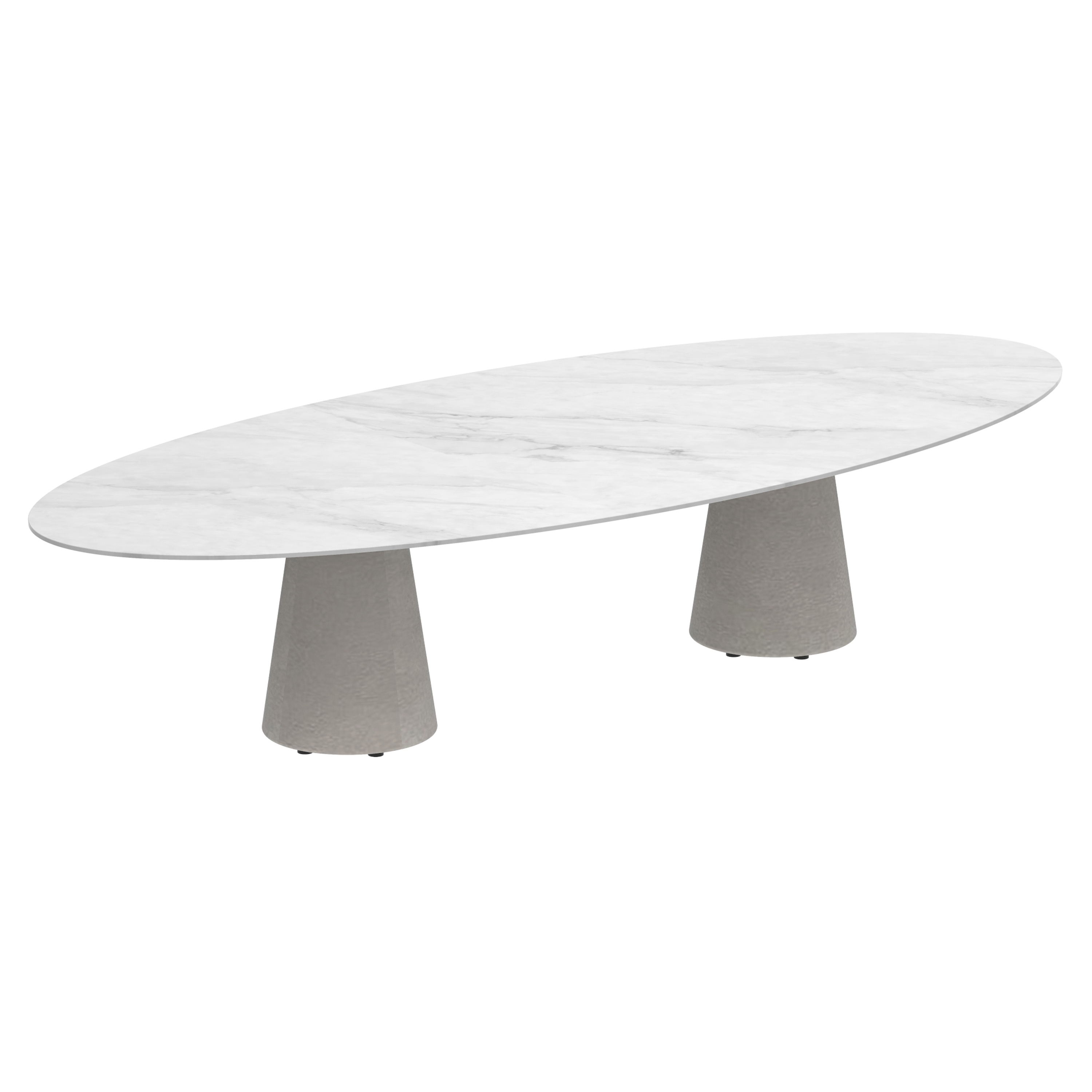 Conix table 320x140cm low dining
