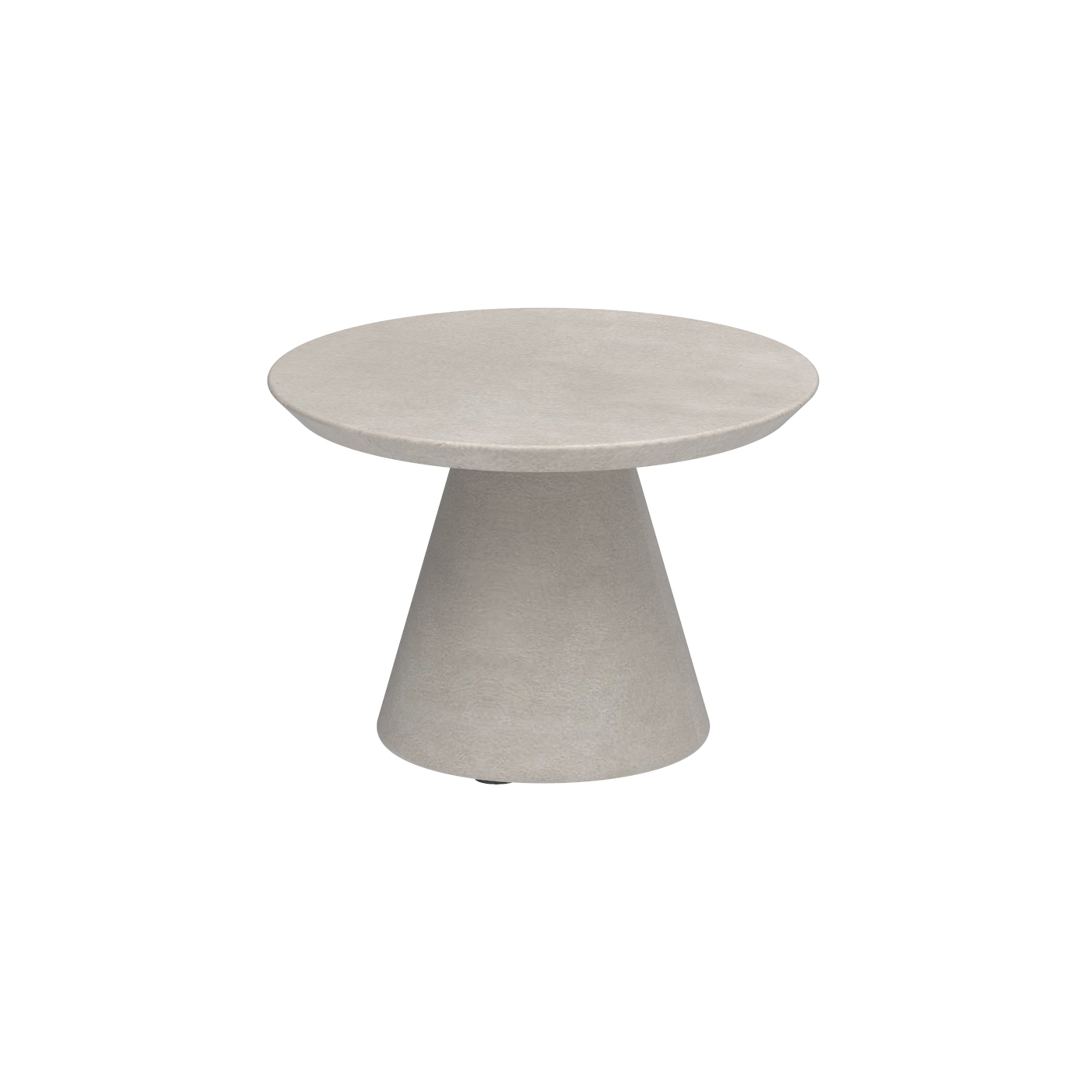 Conix side table 40cm round concrete
