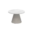 Conix side table 40cm round concrete