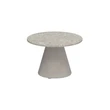 Conix side table 40cm round concrete