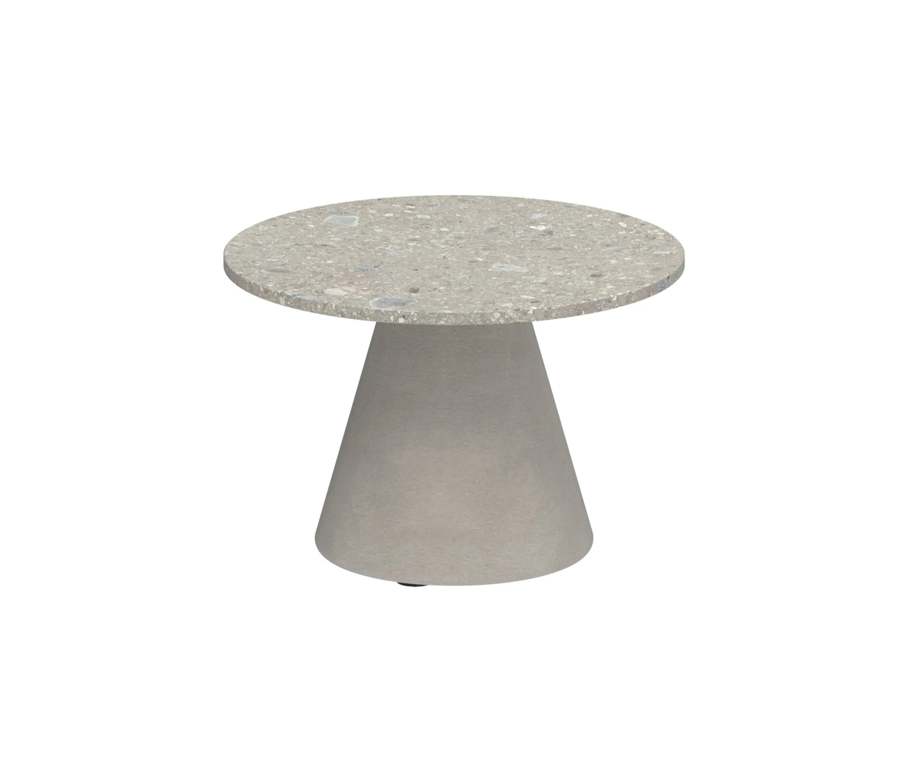 Royal Botania - Conix side table 40cm round concrete