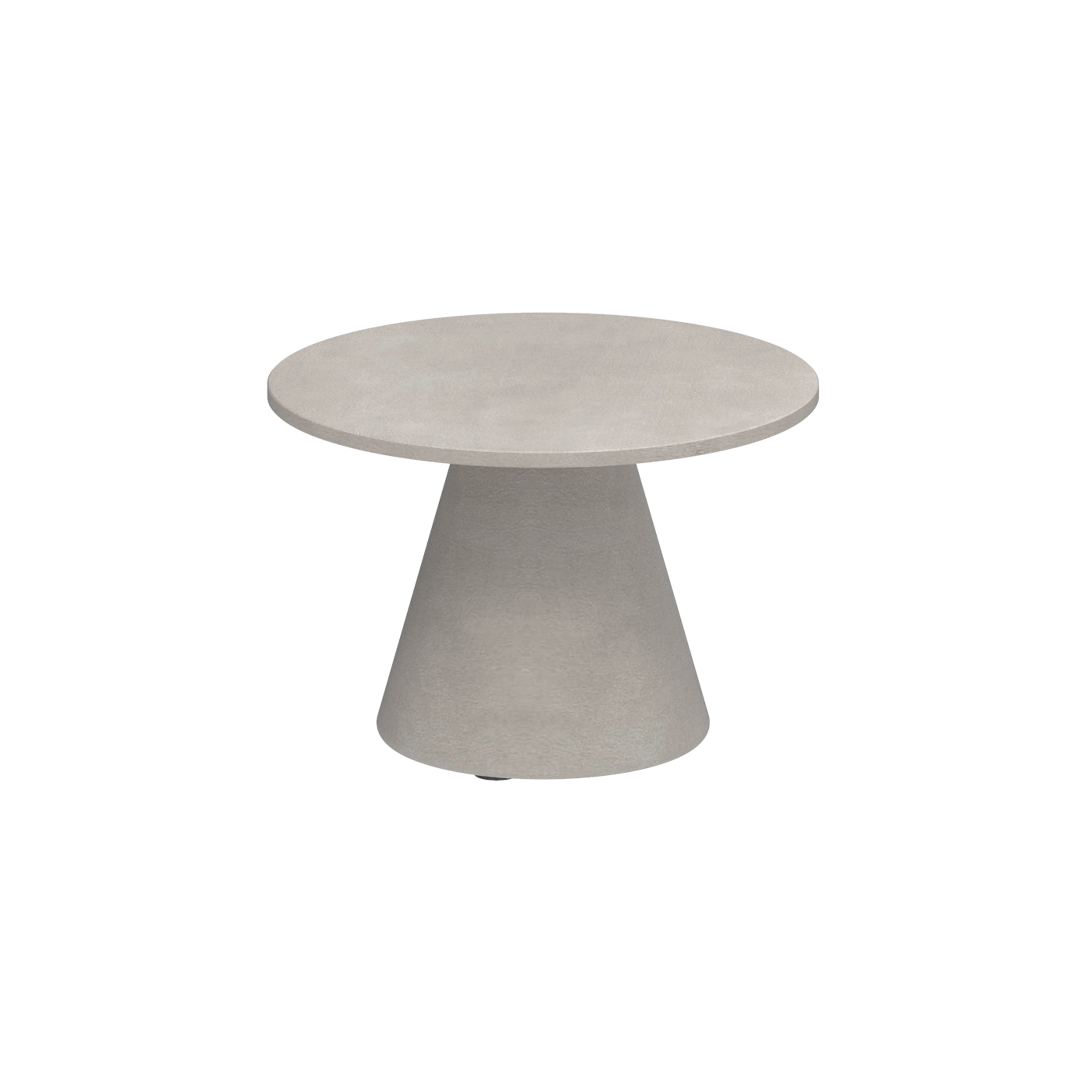 Conix side table 40cm round concrete