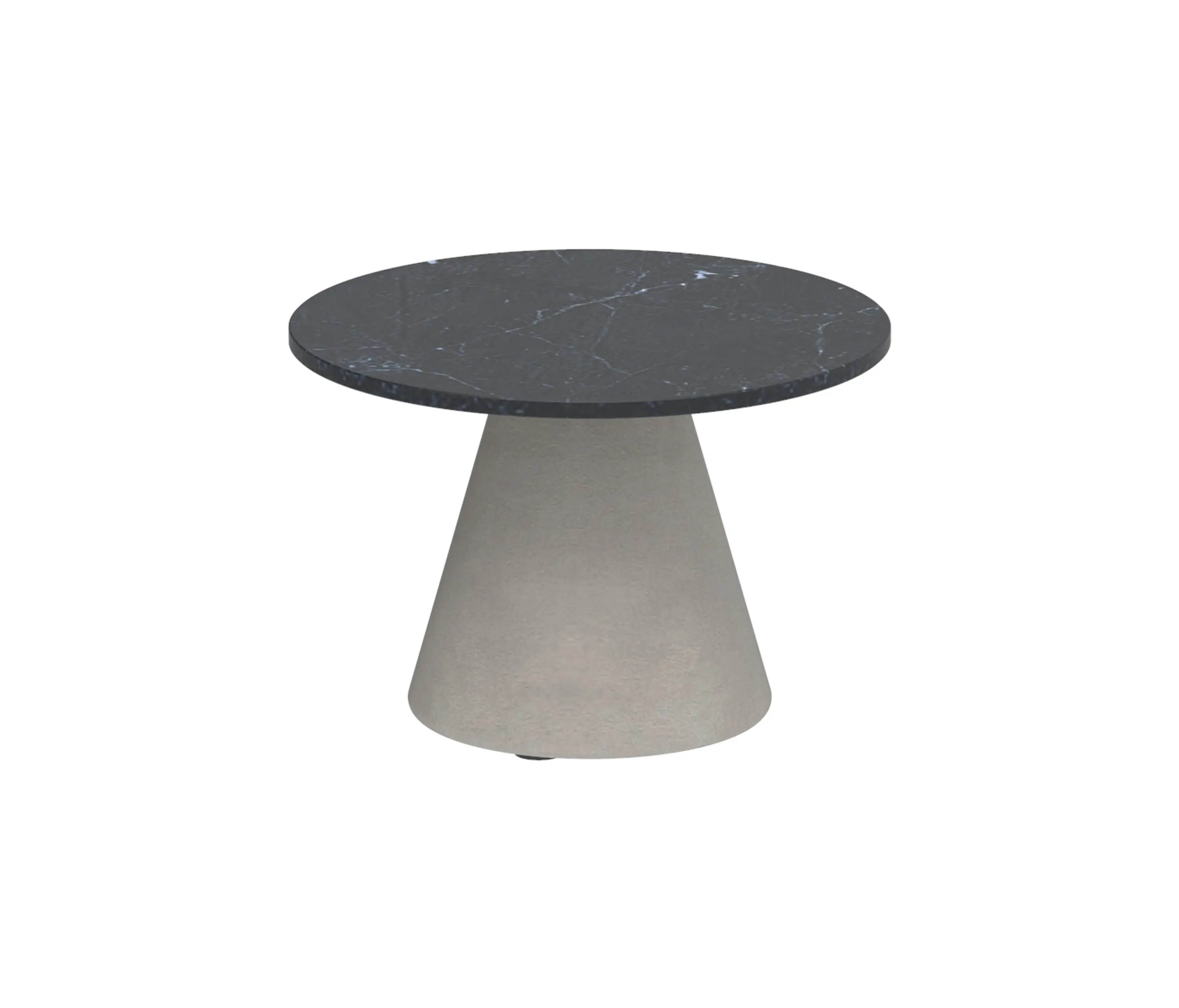 Royal Botania - Conix side table 40cm round concrete