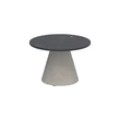 Conix side table 40cm round concrete
