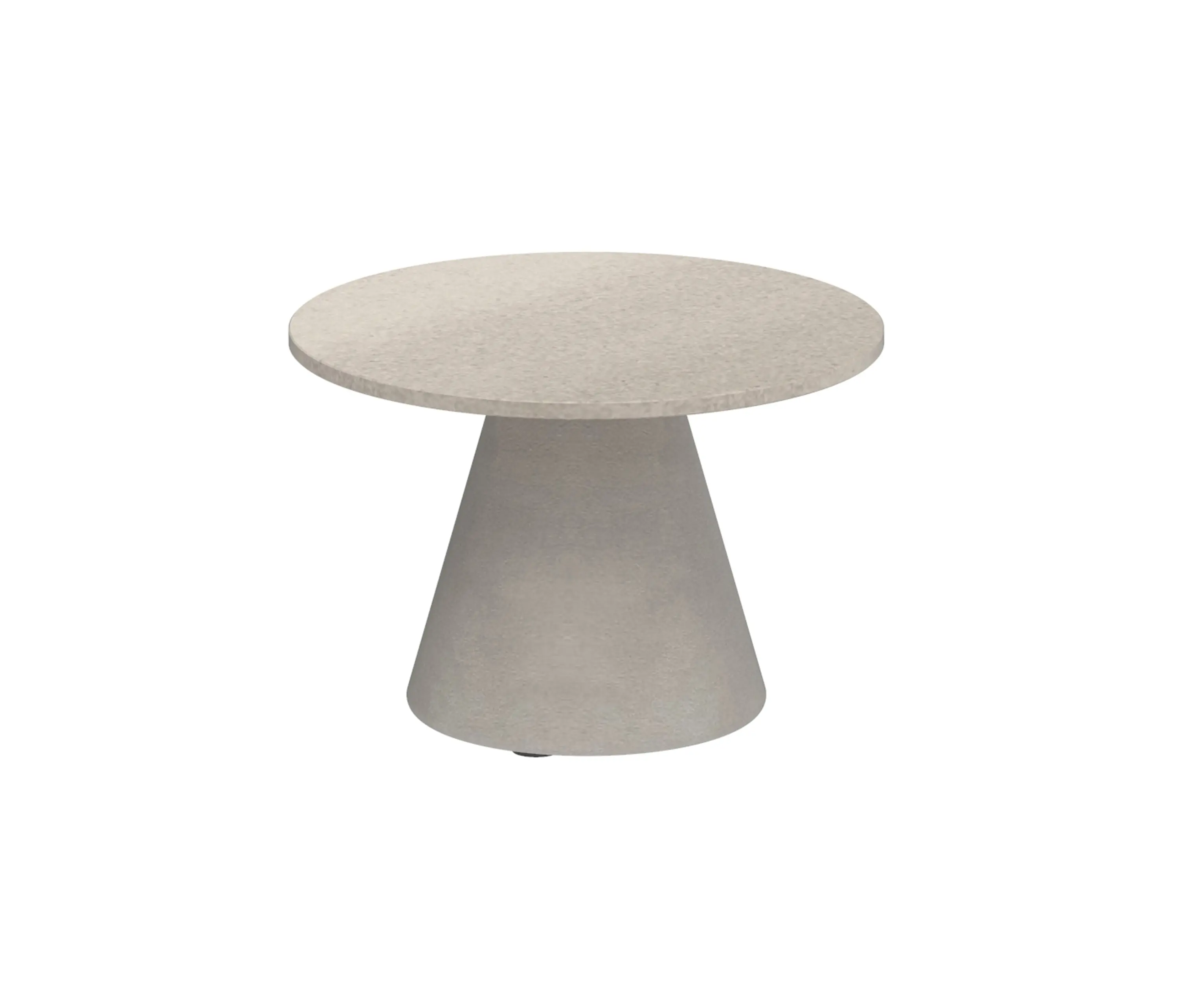 Royal Botania - Conix side table 40cm round concrete