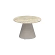 Conix side table 40cm round concrete