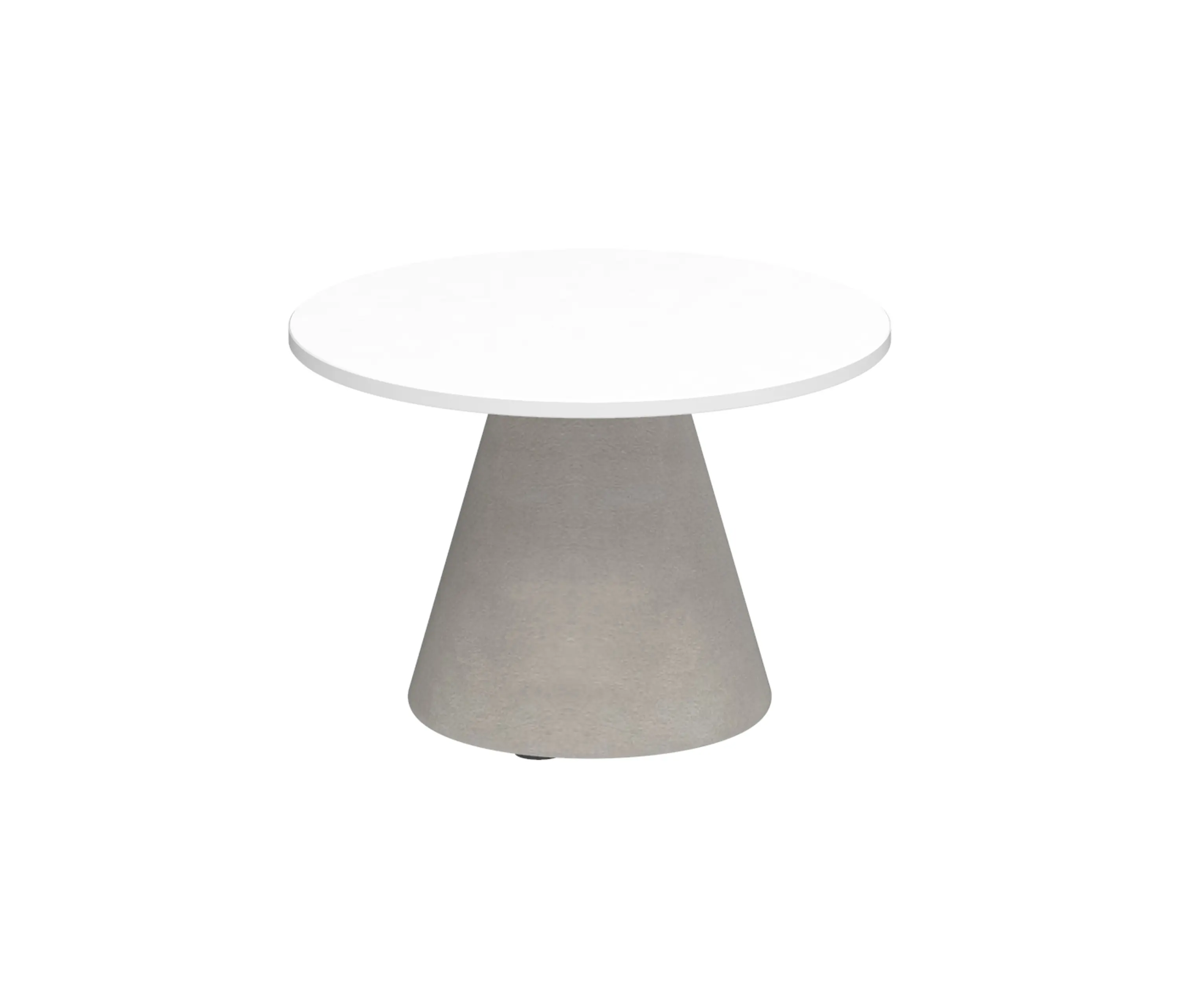 Royal Botania - Conix side table 40cm round concrete