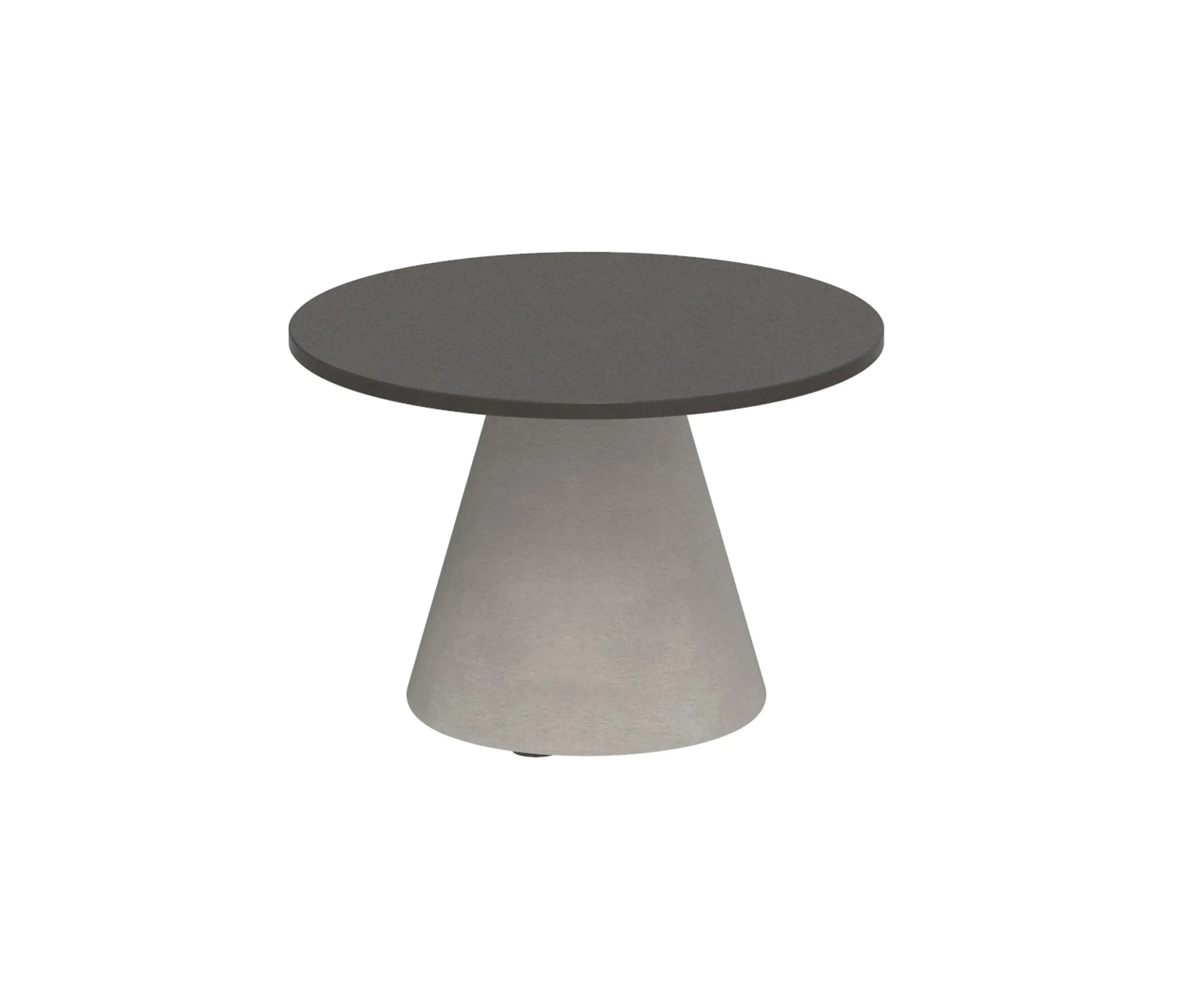 Royal Botania - Conix side table 40cm round concrete
