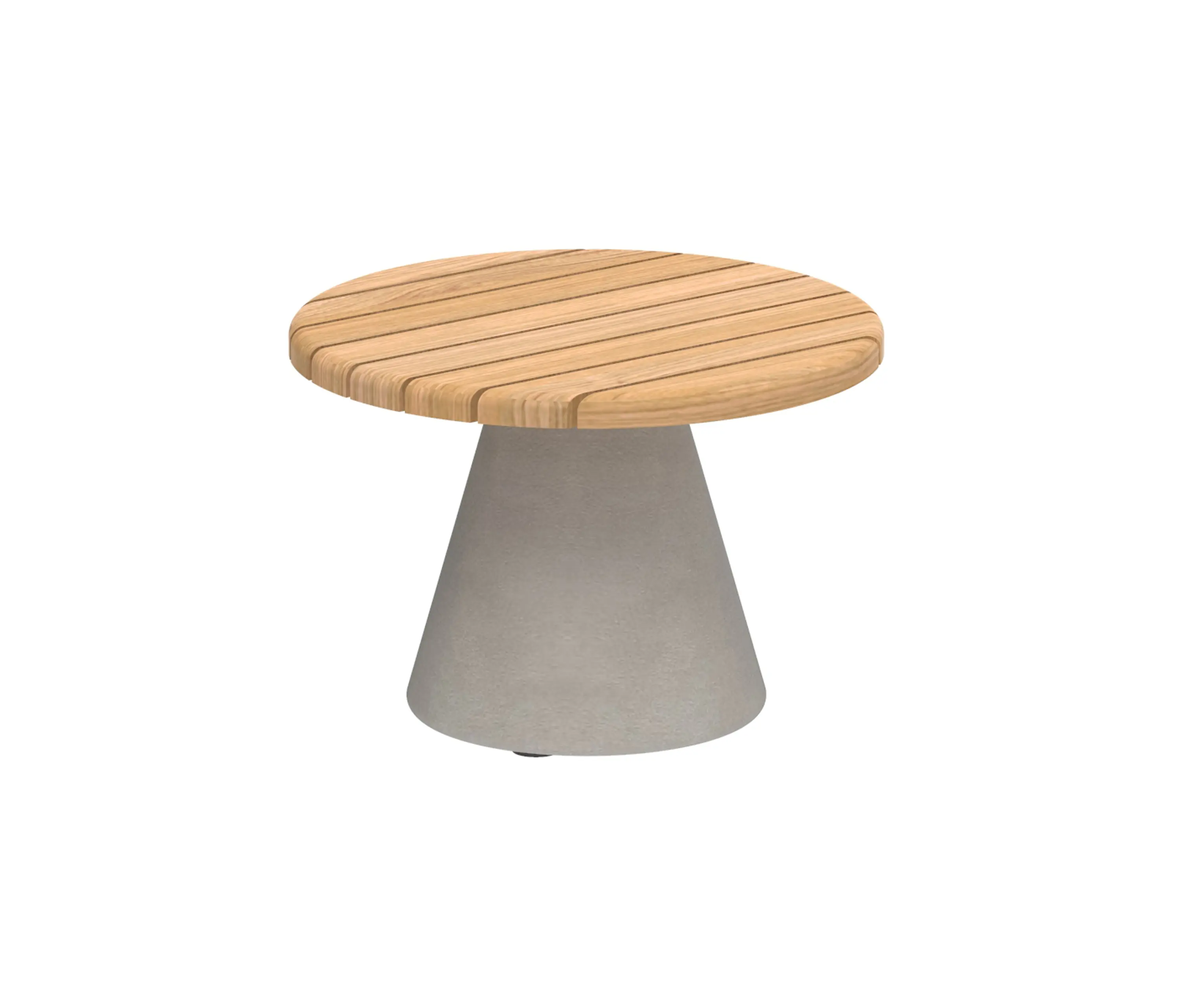 Royal Botania - Conix side table 40cm round concrete