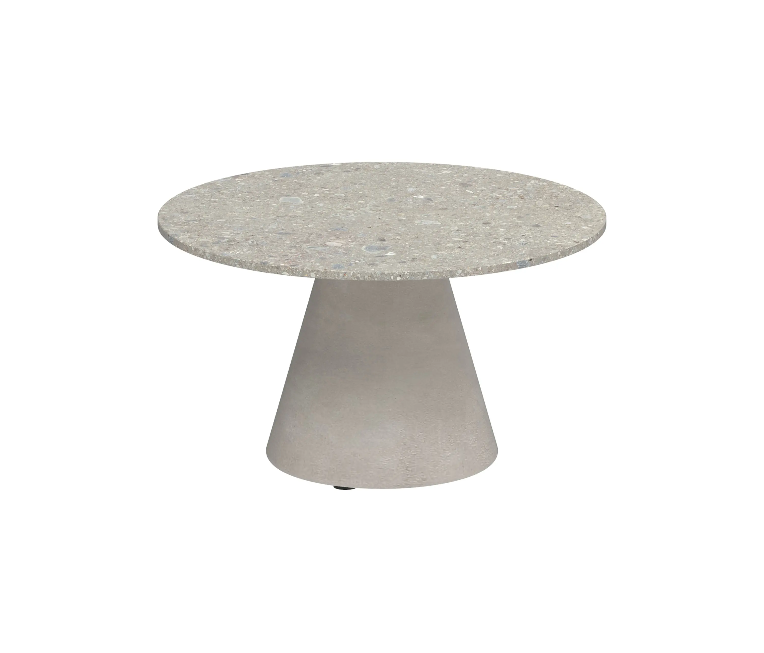 Royal Botania - Conix side table 60cm round concrete