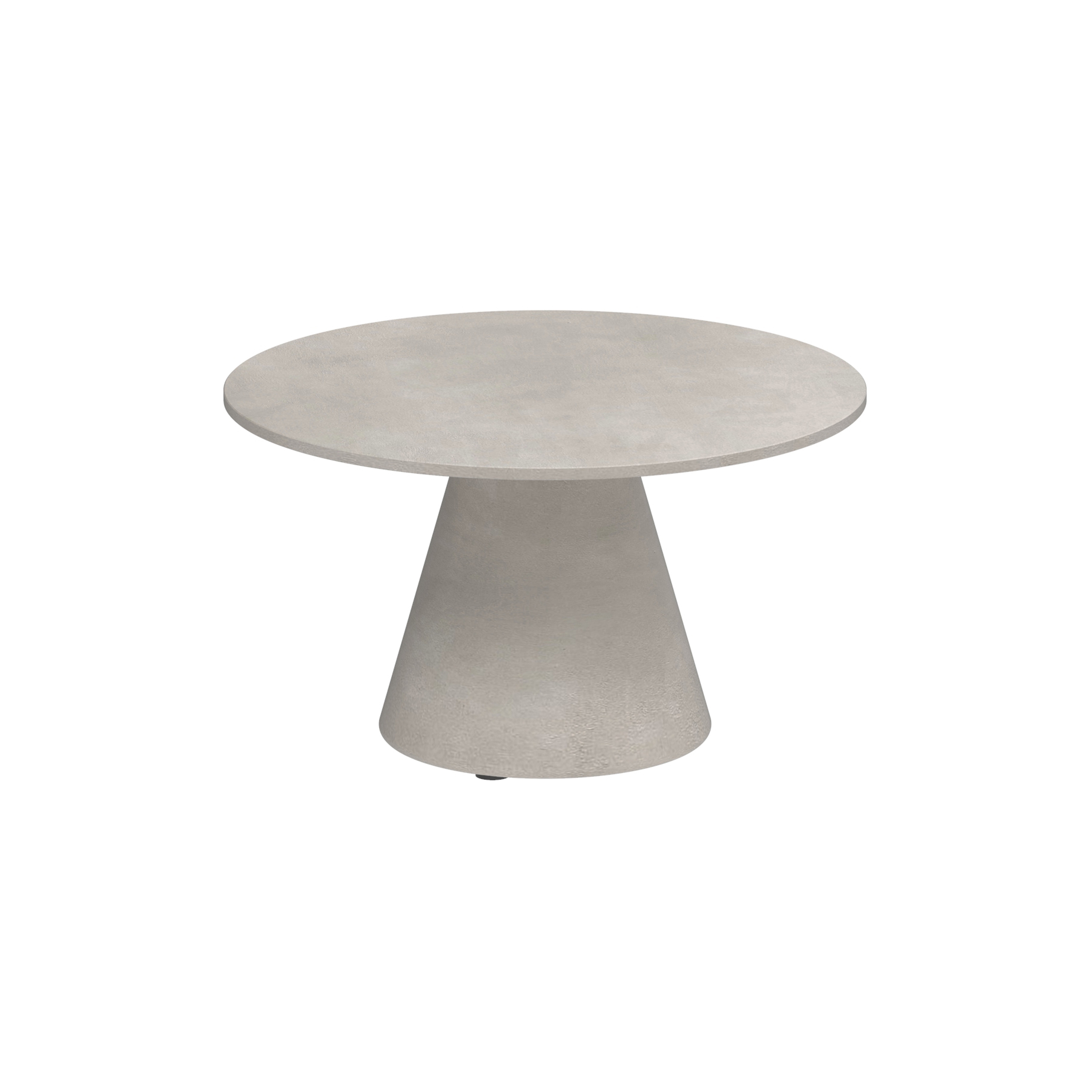 Conix side table 60cm round concrete