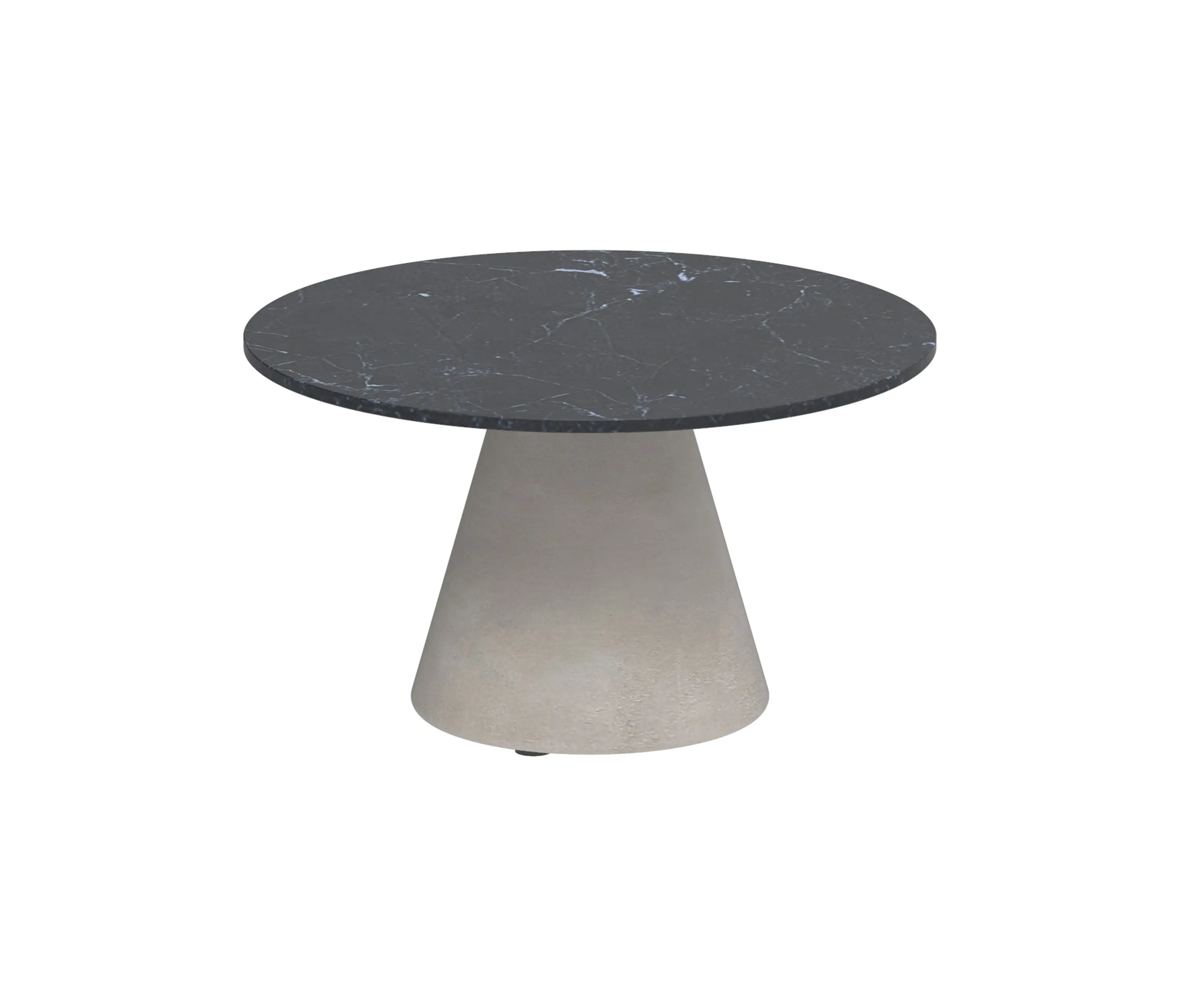 Royal Botania - Conix side table 60cm round concrete