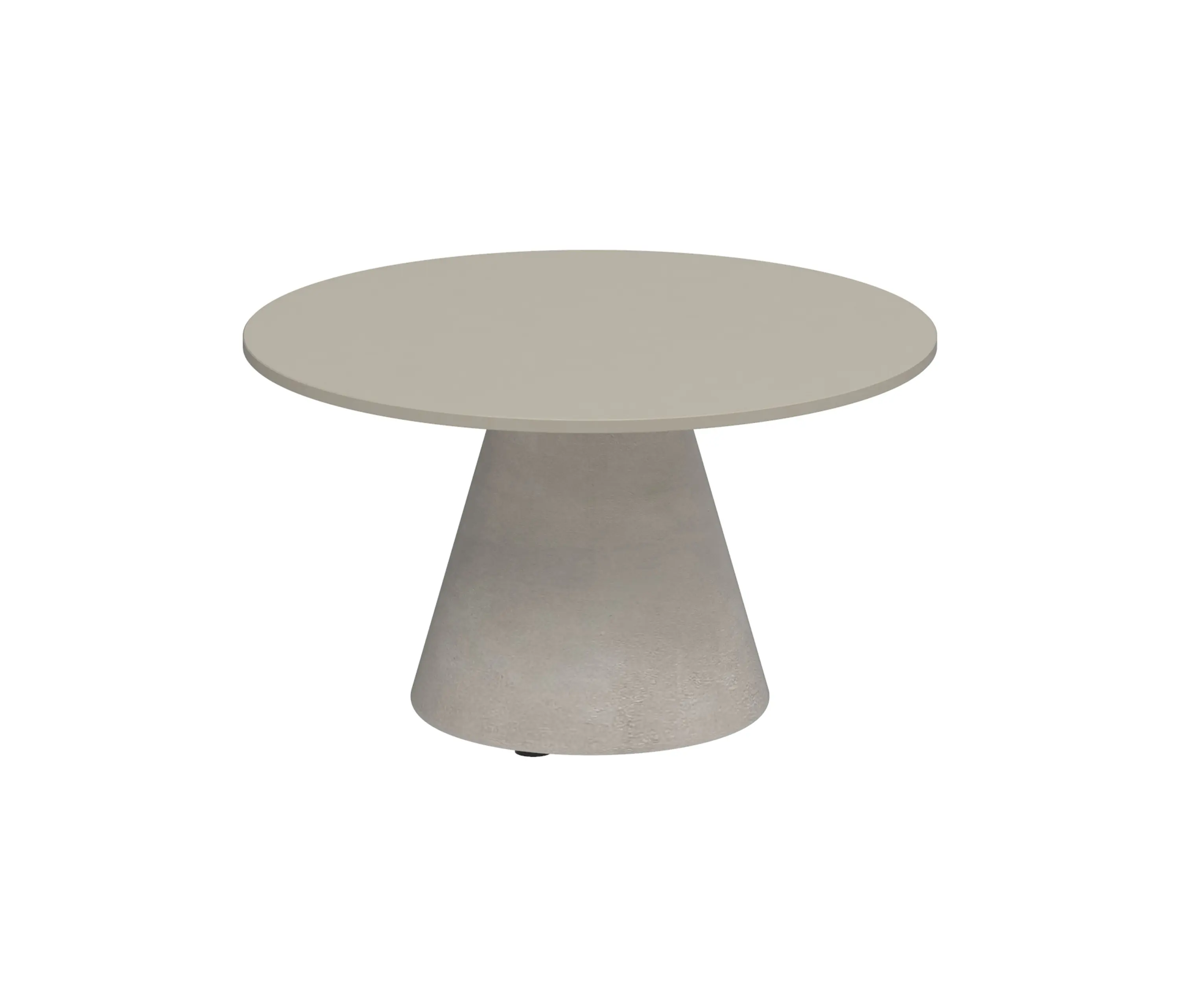 Royal Botania - Conix side table 60cm round concrete
