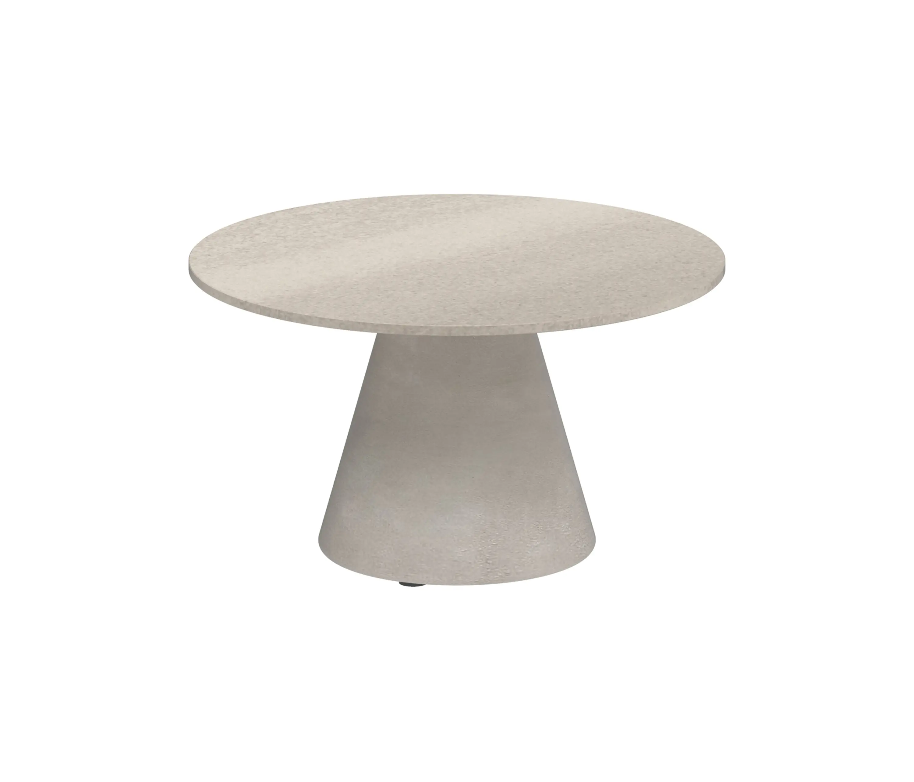 Royal Botania - Conix side table 60cm round concrete