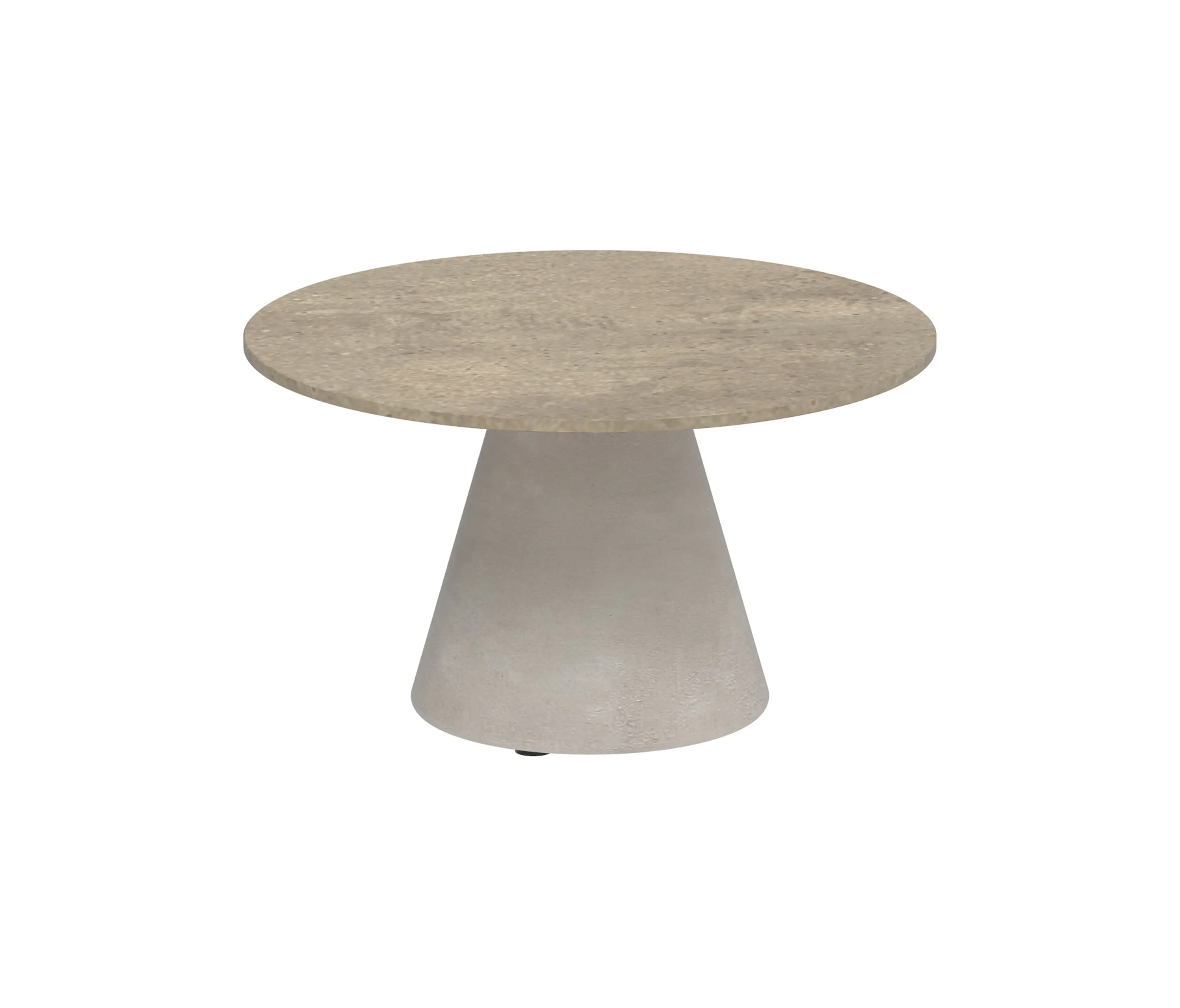 Royal Botania - Conix side table 60cm round concrete