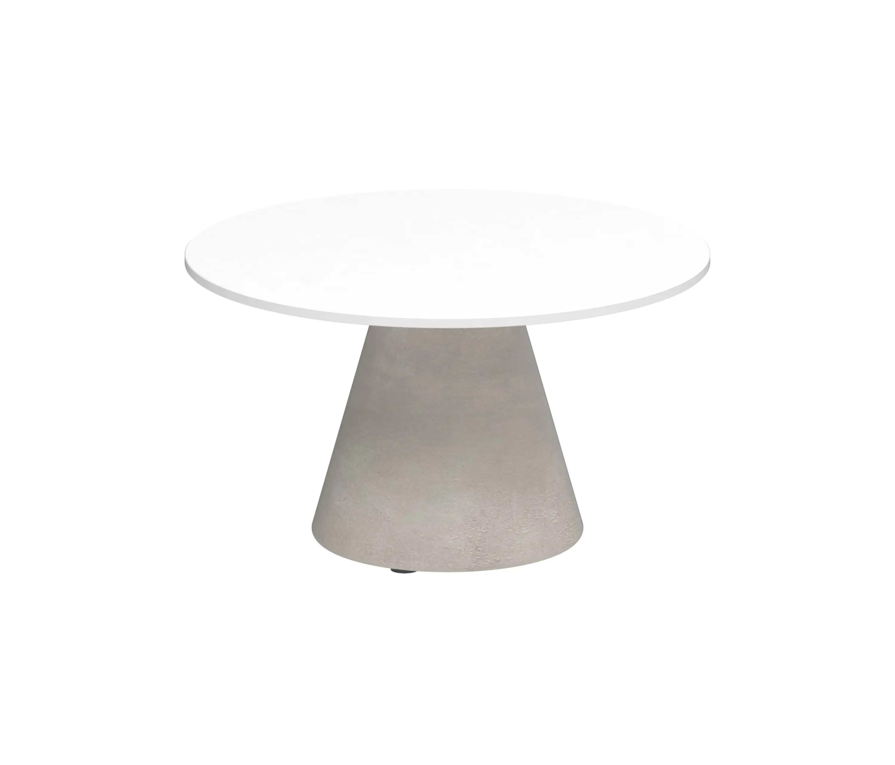 Royal Botania - Conix side table 60cm round concrete