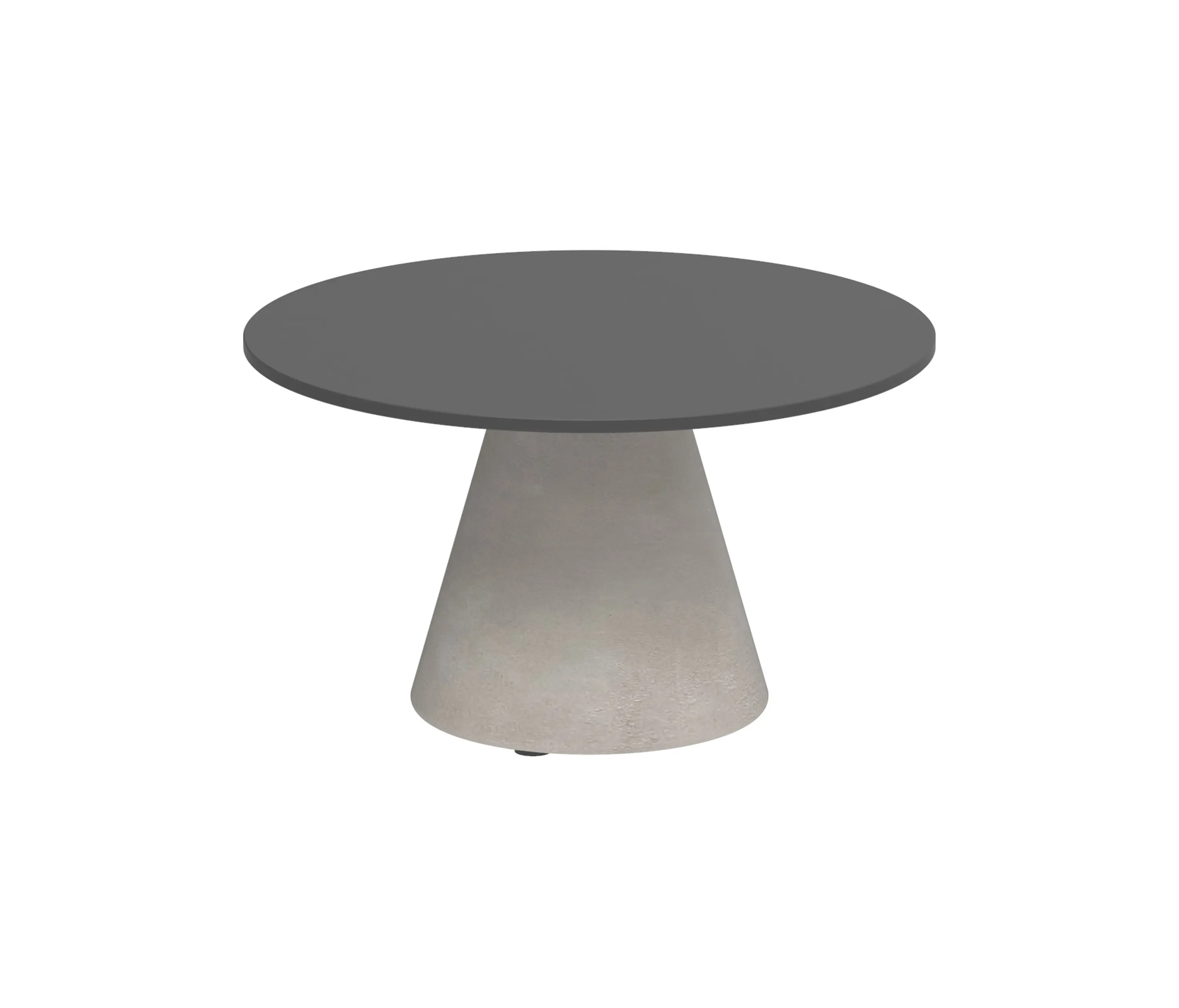 Royal Botania - Conix side table 60cm round concrete