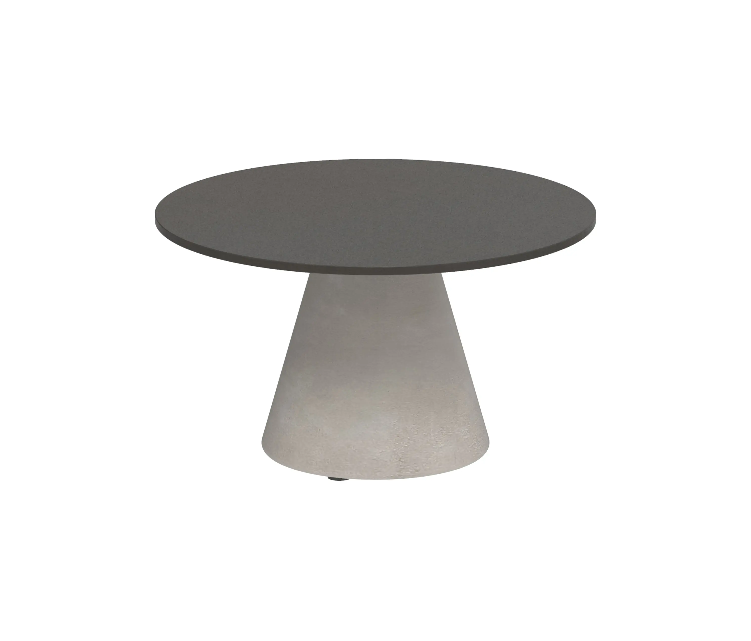Royal Botania - Conix side table 60cm round concrete