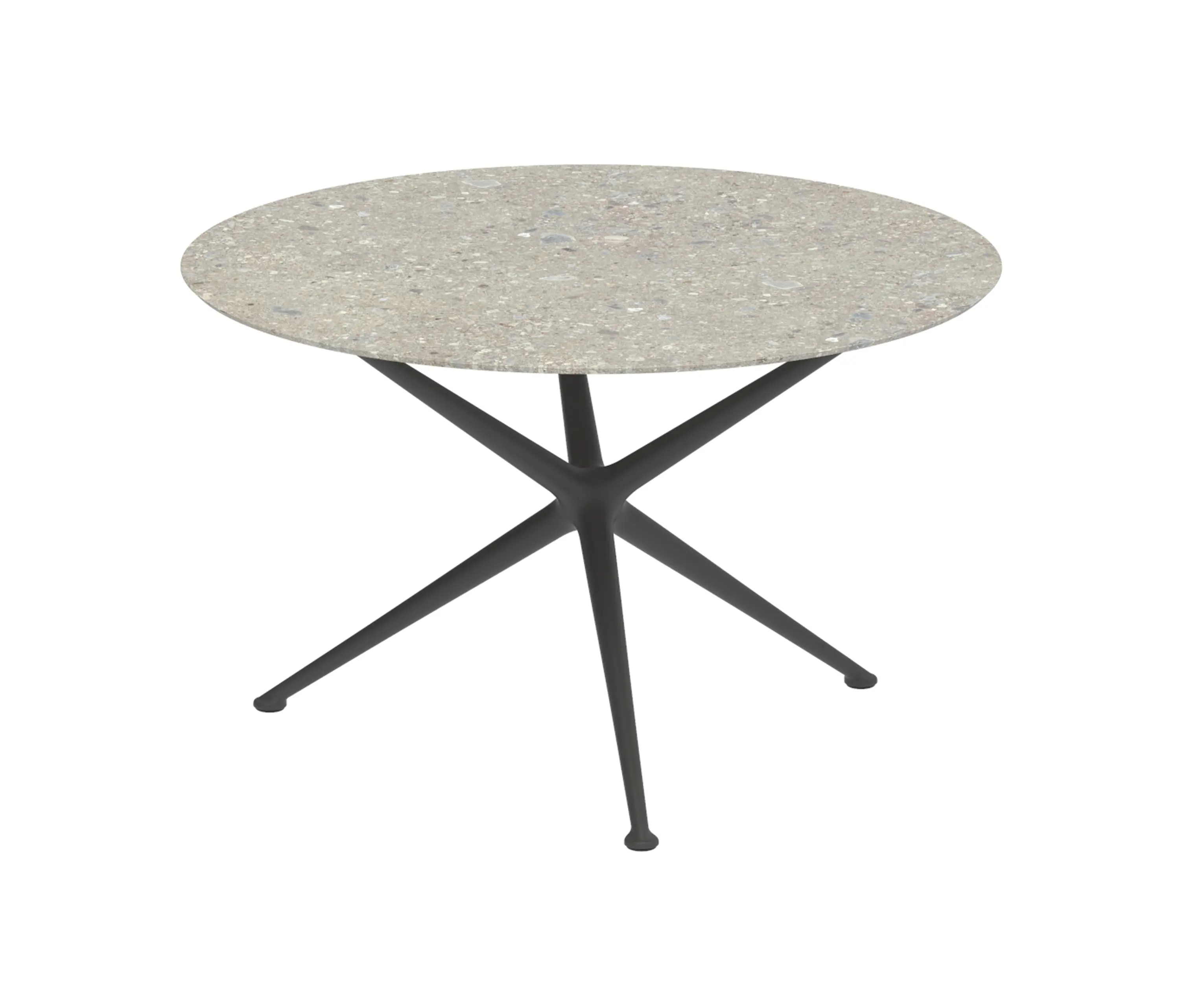 Royal Botania - Exes table 120cm round coated aluminium & ceram top