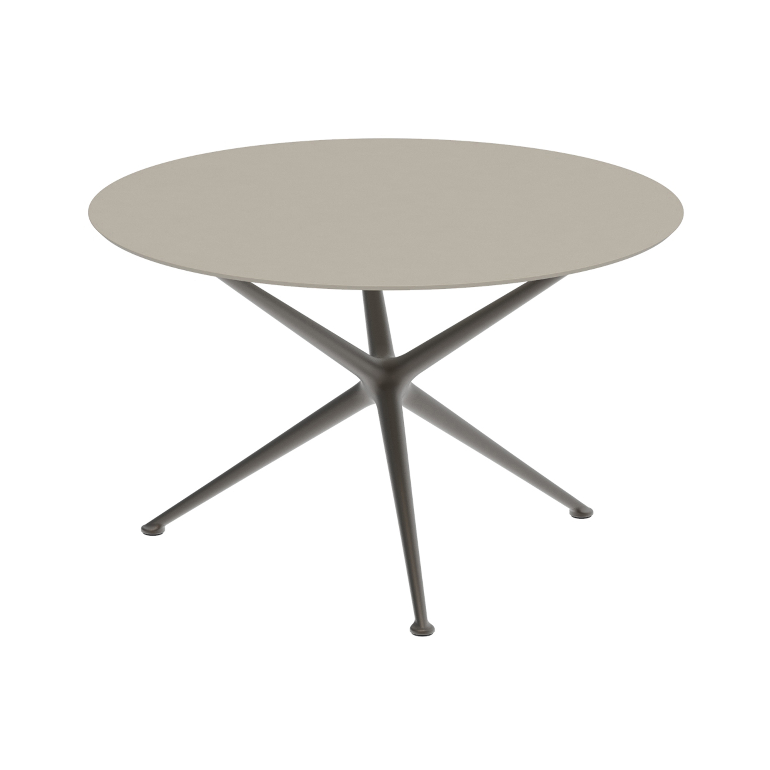 Vertoon produk Exes table 120cm round coated aluminium & ceram top van vervaardiger Royal Botania