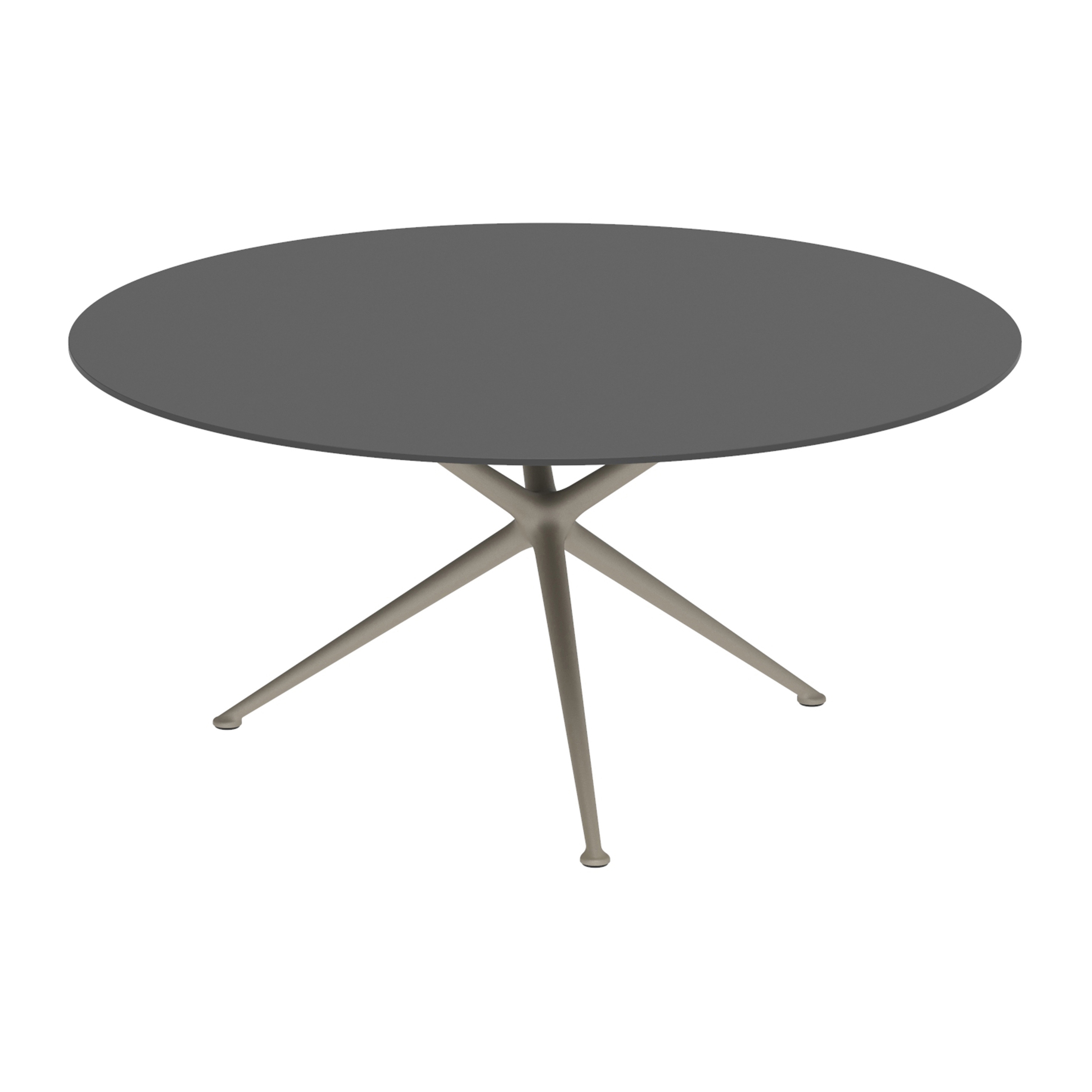 Vertoon produk Exes table 160cm round coated aluminium & ceram top van vervaardiger Royal Botania