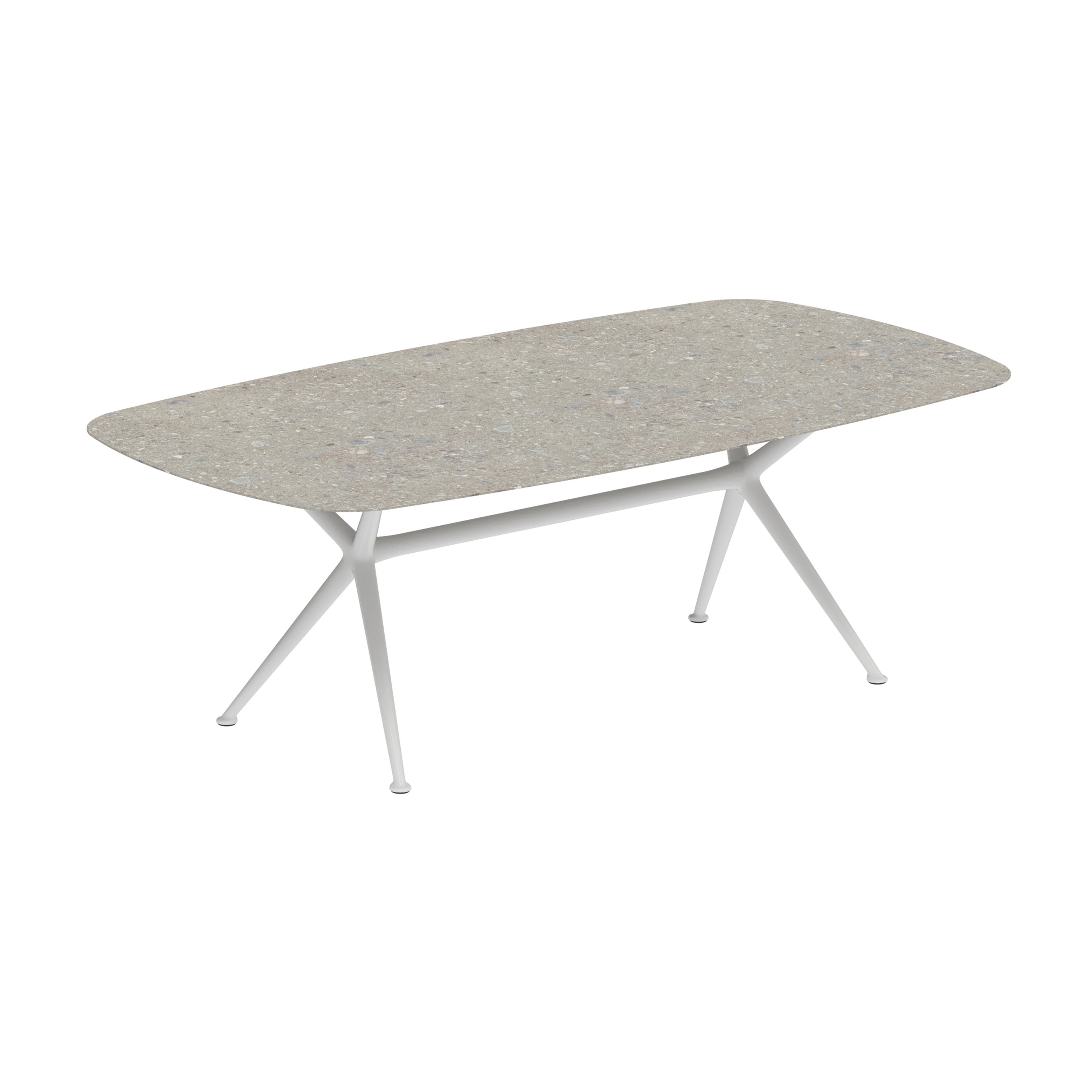 Mostra il prodotto Exes table 220x120cm coated aluminium & ceram top del produttore Royal Botania