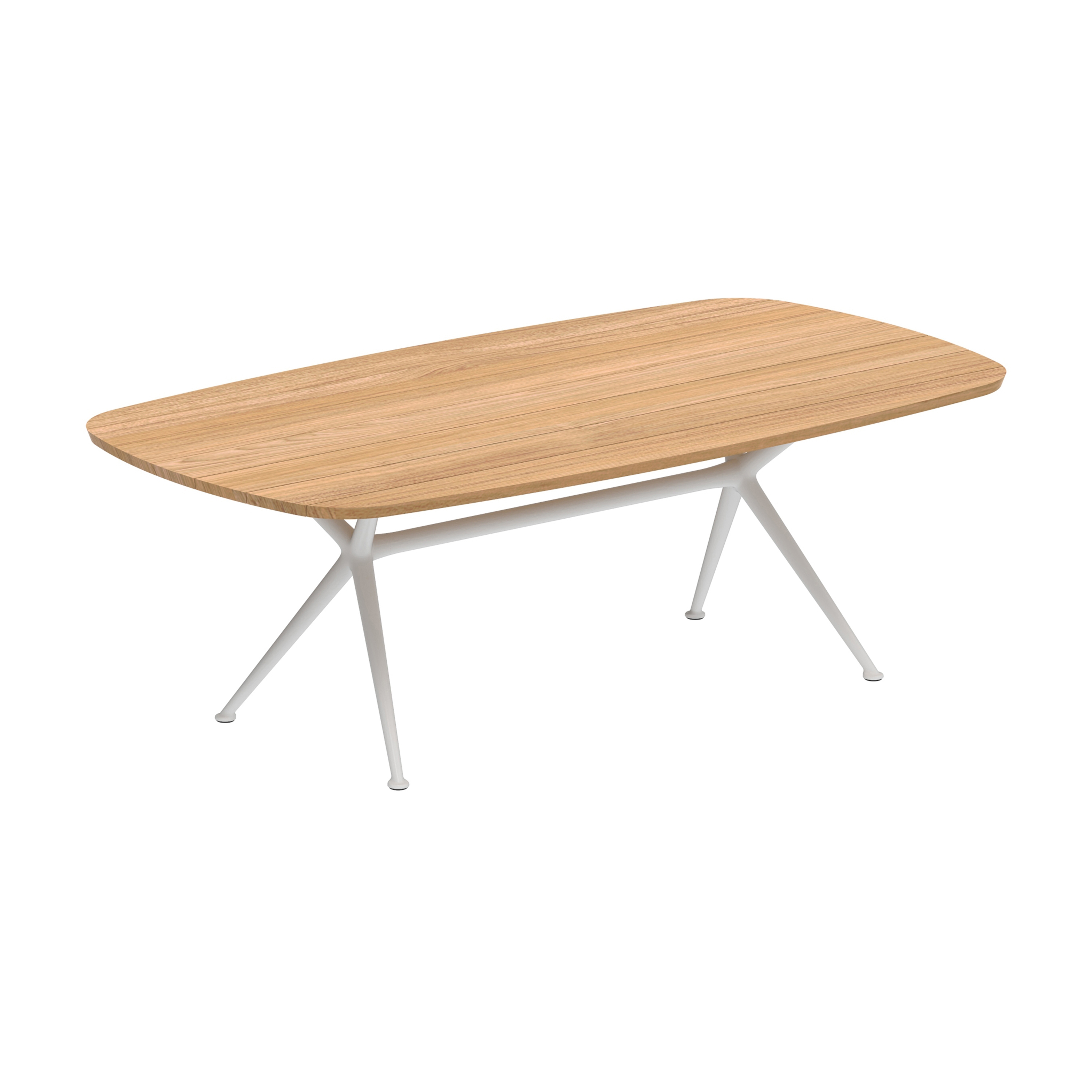 Produkt Exes table 220x120cm coated aluminium & teak top des Herstellers Royal Botania anzeigen