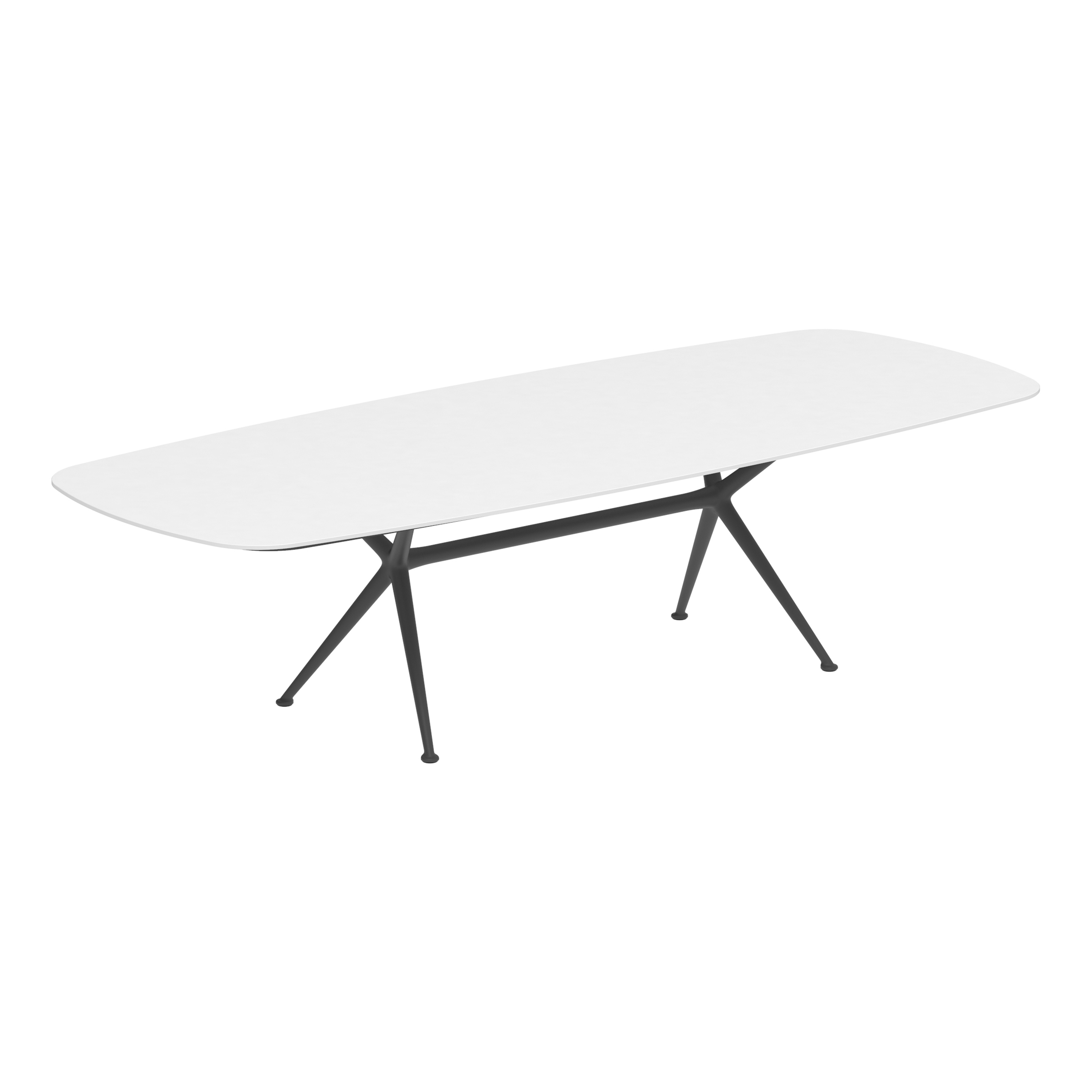 Exes Tisch 300x120cm coated aluminium & Keramik Tischplatte