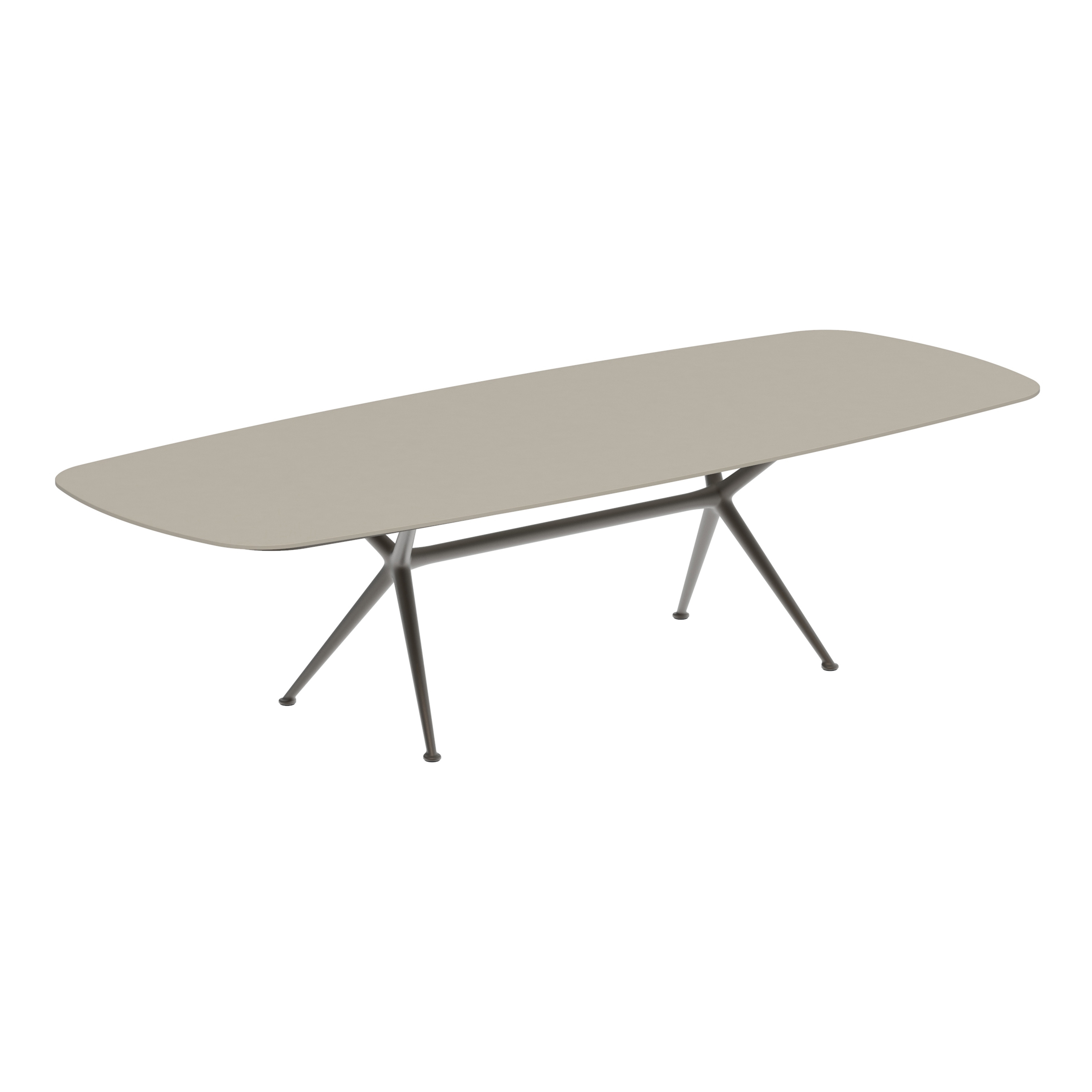 Exes Tisch 300x120cm coated aluminium & Keramik Tischplatte