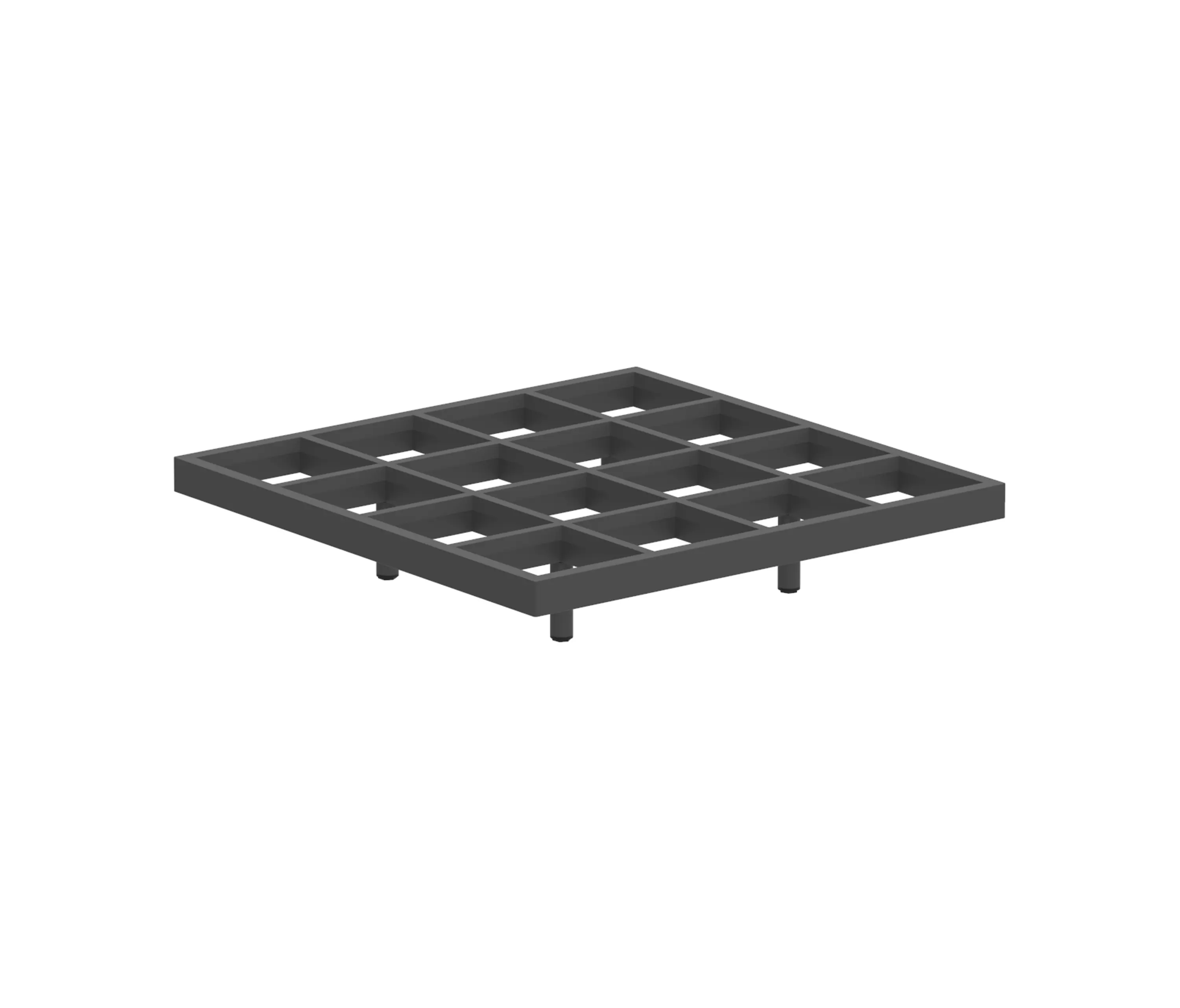 Royal Botania - Mozaix lounge element 100x100cm coated aluminium
