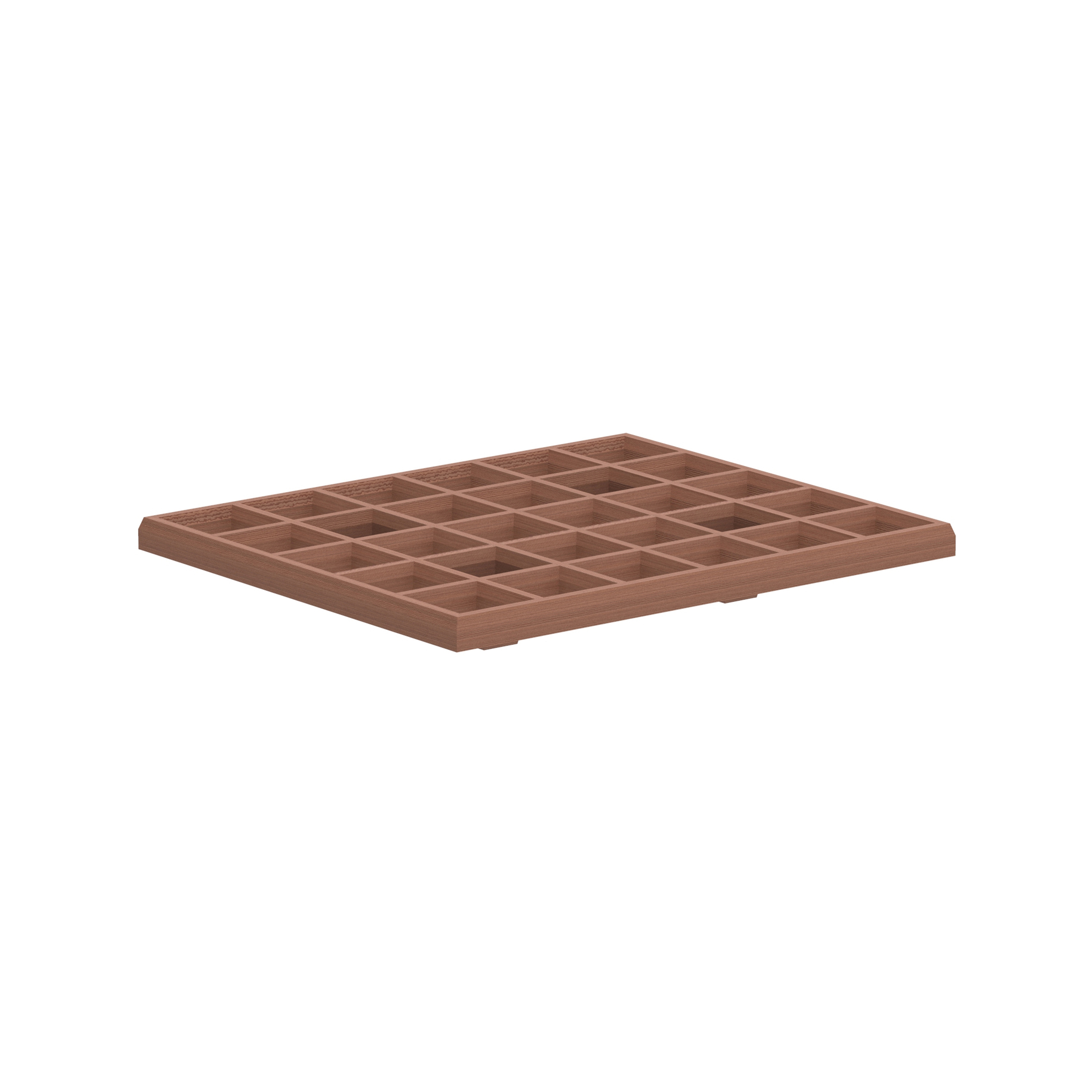 Mozaix lounge element 152x127cm teak or mahogany