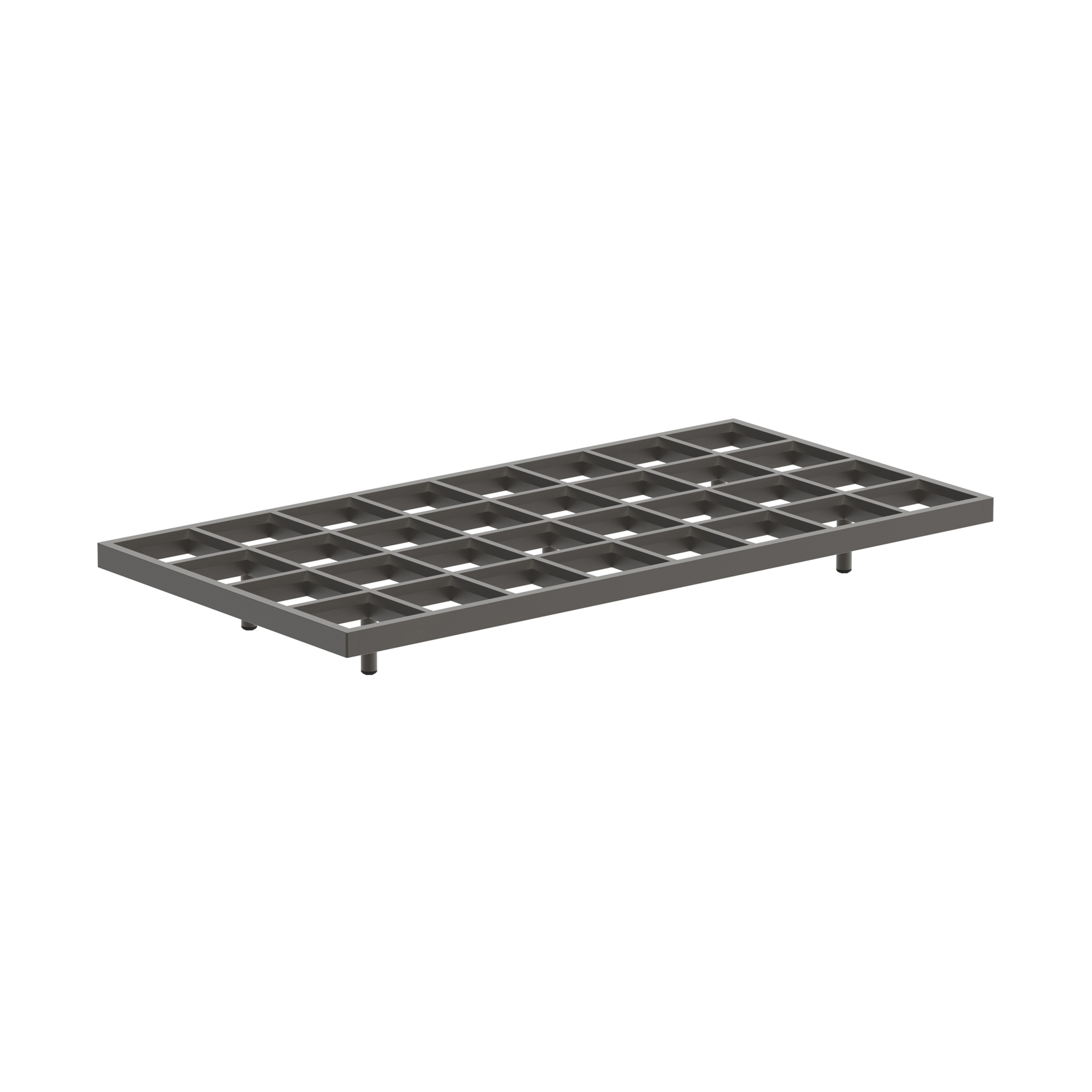 Mozaix lounge element 195x100cm coated aluminium