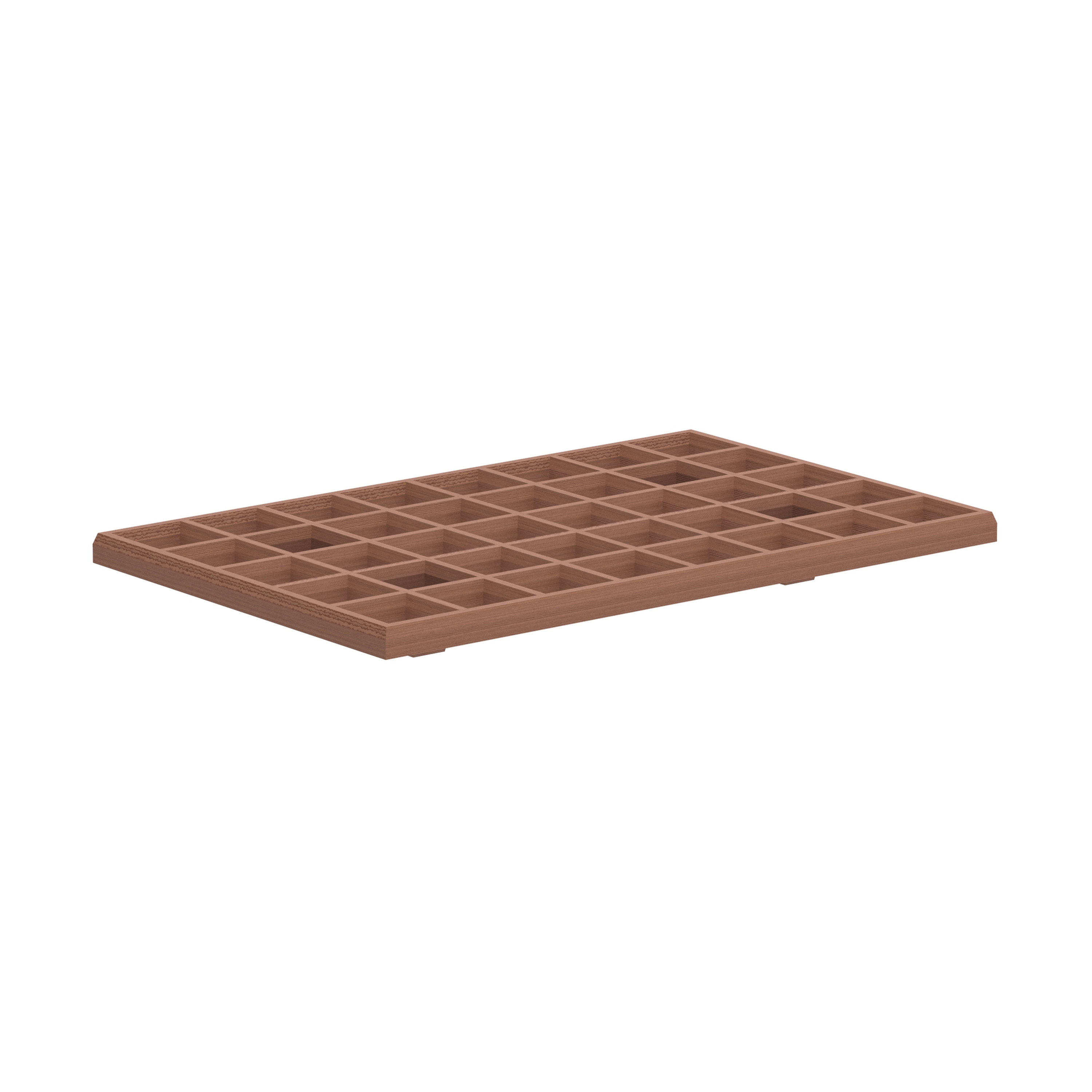 Display product Mozaix lounge element 201x127cm teak or mahogany from manufacturer Royal Botania