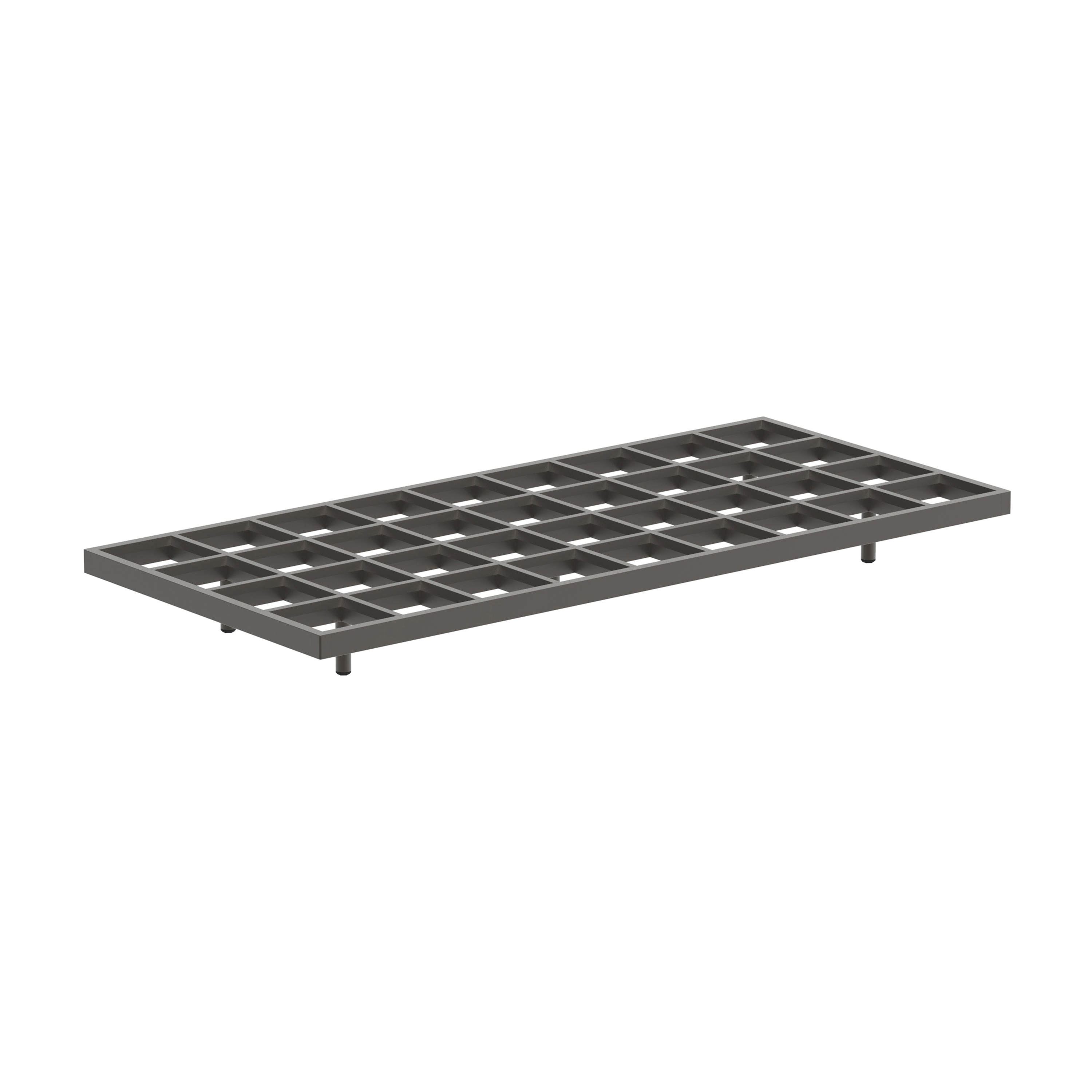 Display product Mozaix lounge element 220x100cm coated aluminium from manufacturer Royal Botania