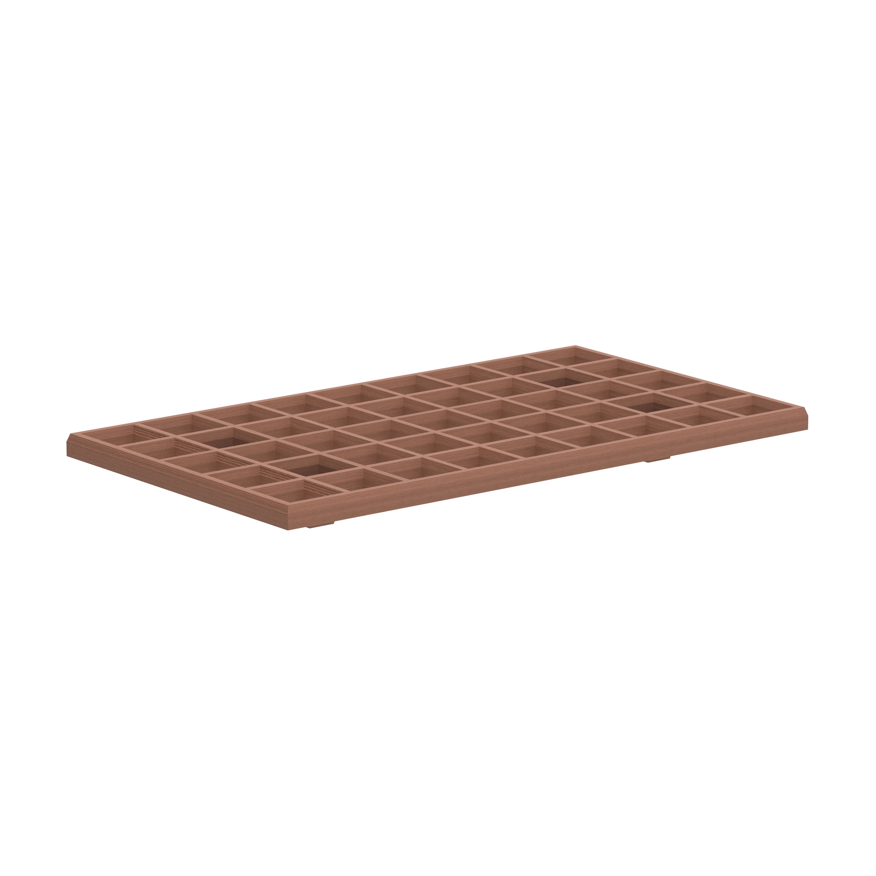 Mozaix lounge element 225x127cm teak or mahogany