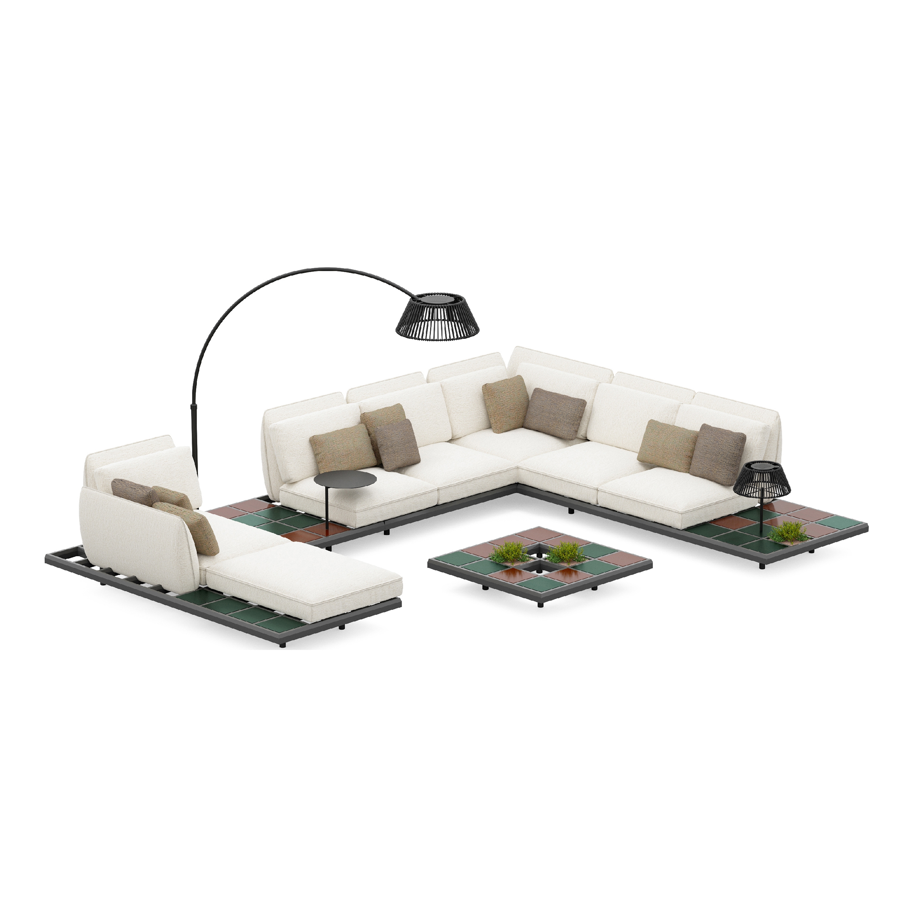 Produkt Mozaix set alu 05 des Herstellers Royal Botania anzeigen