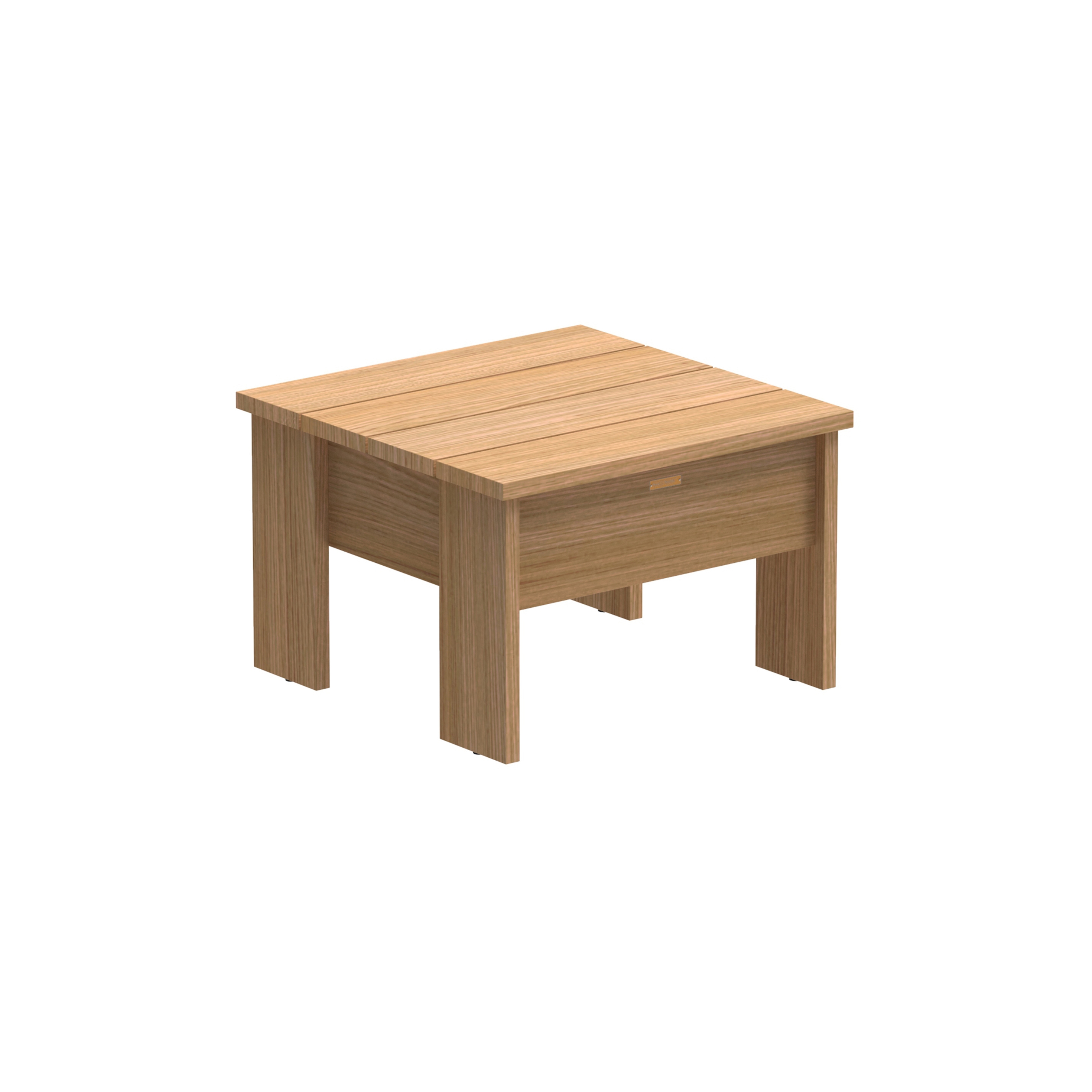 New England footrest teak