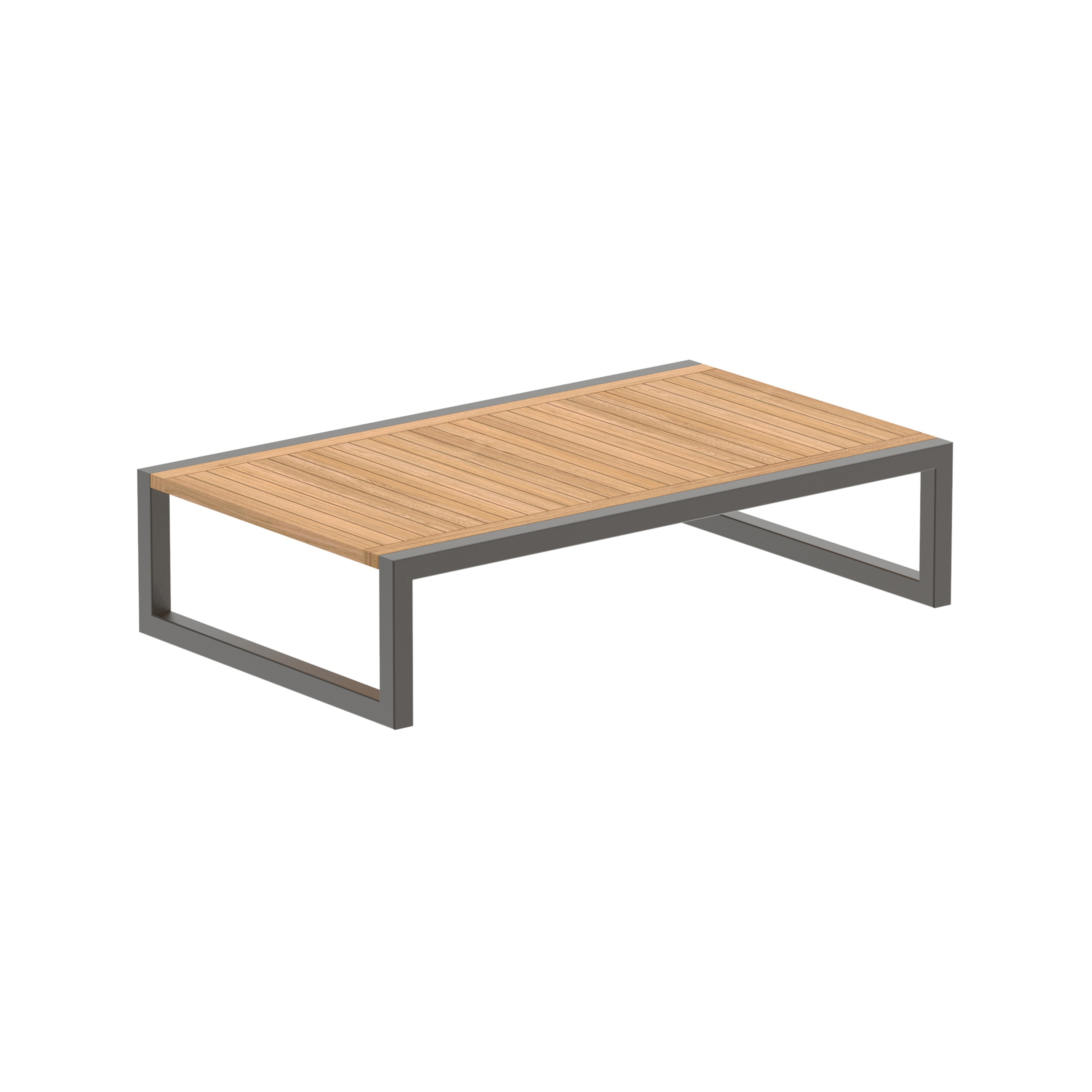 Display product Ninix side table low 150x90cm from manufacturer Royal Botania