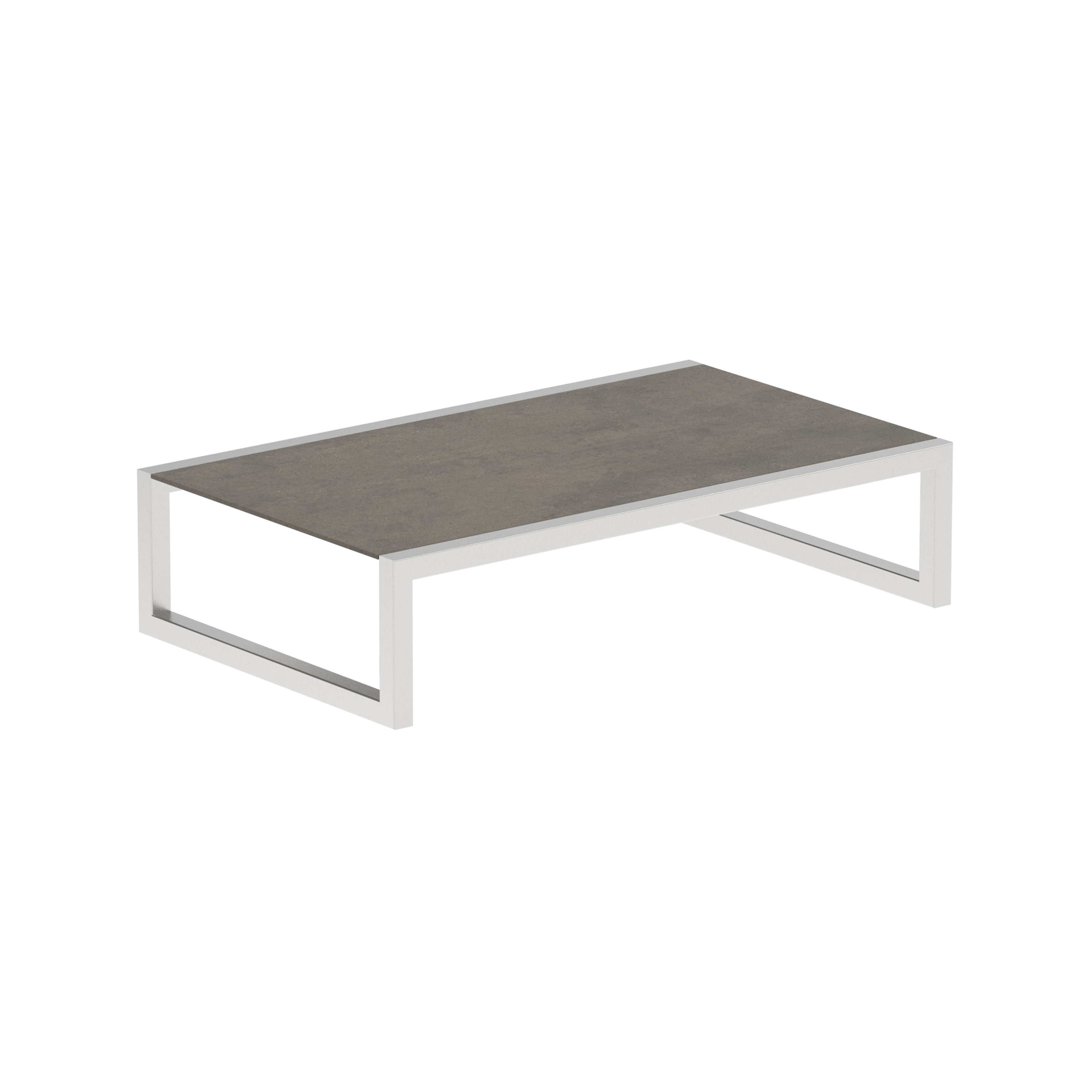 Display product Ninix side table low 150x90cm from manufacturer Royal Botania