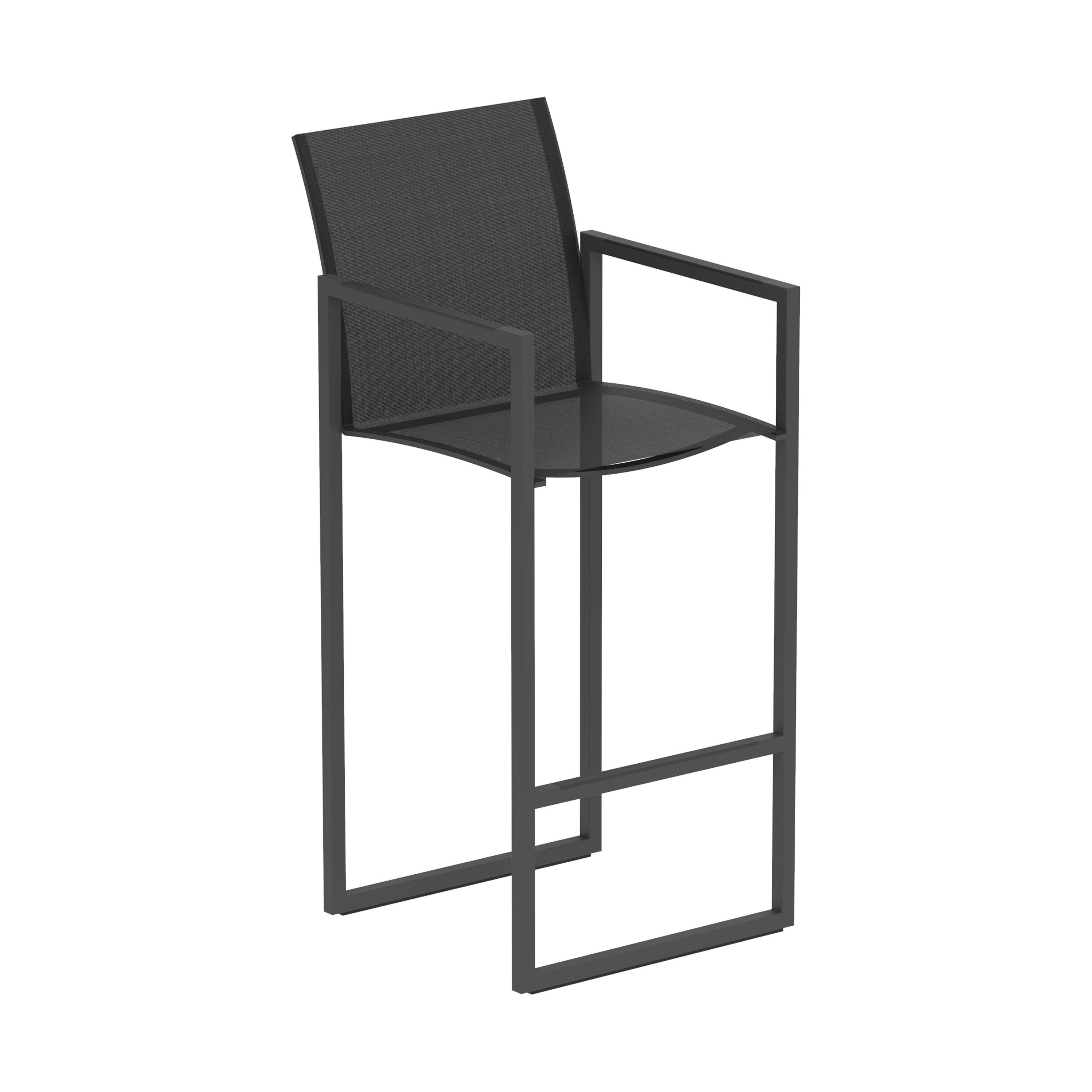 Ninix bar chair stainless steel