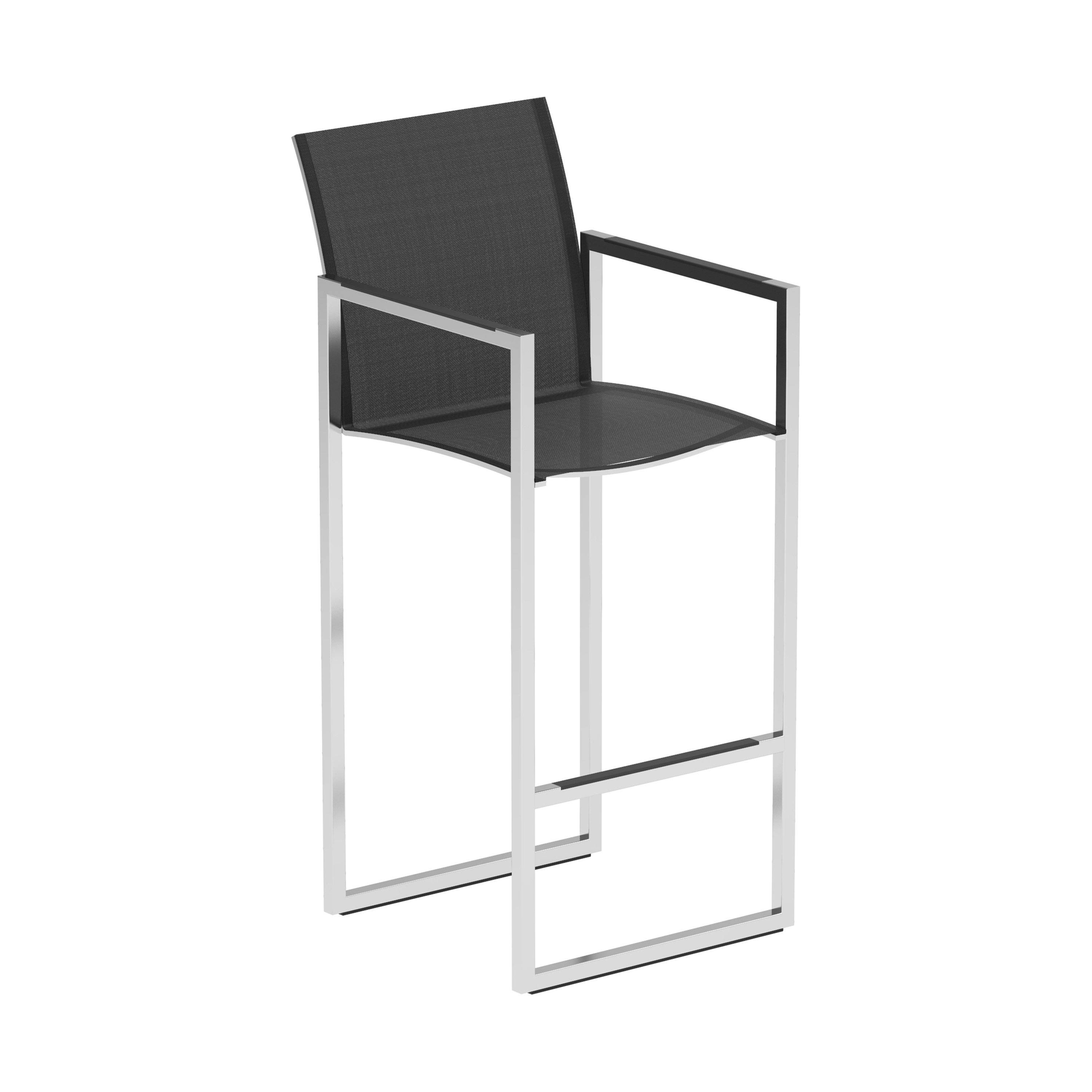 Ninix bar chair stainless steel