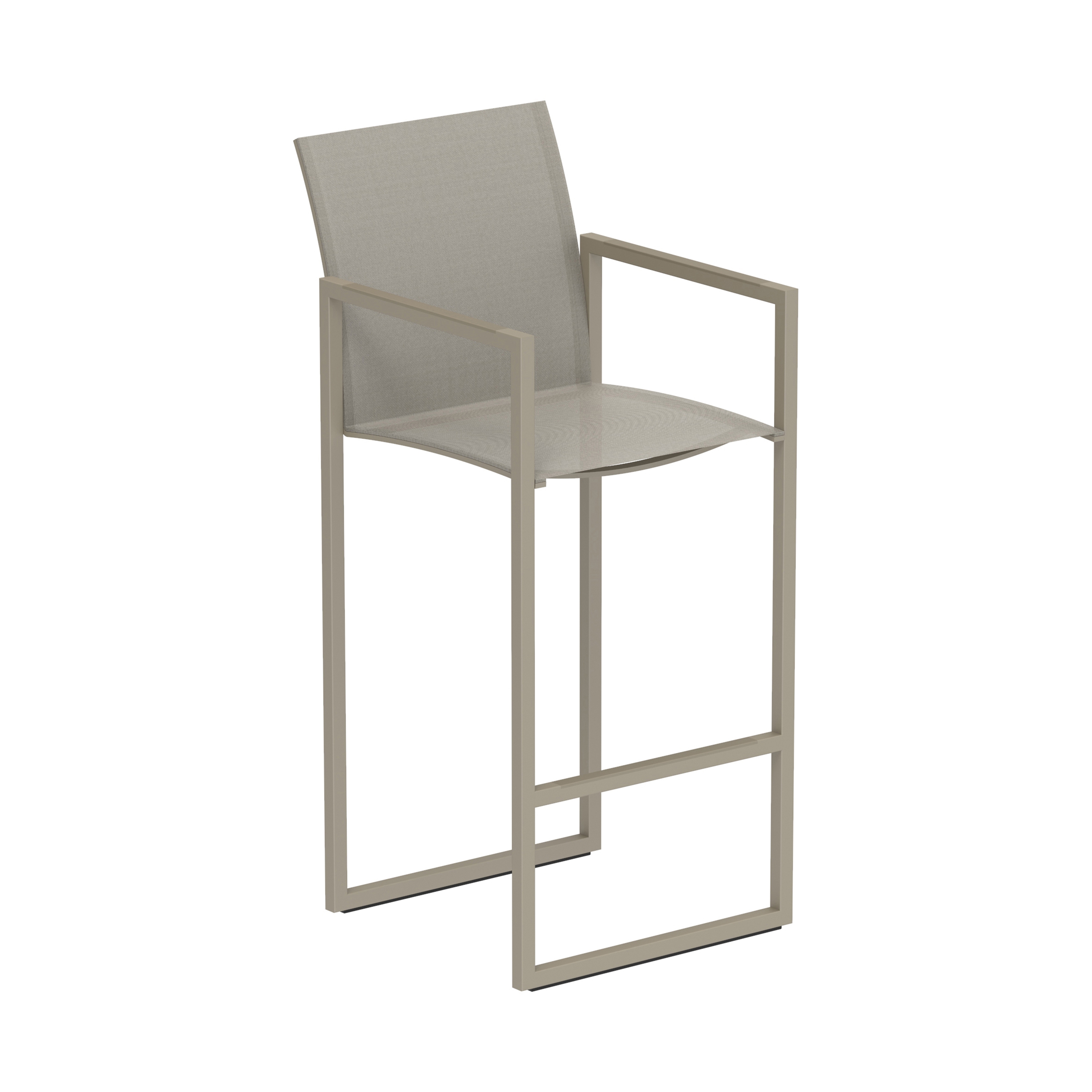 Ninix bar chair stainless steel