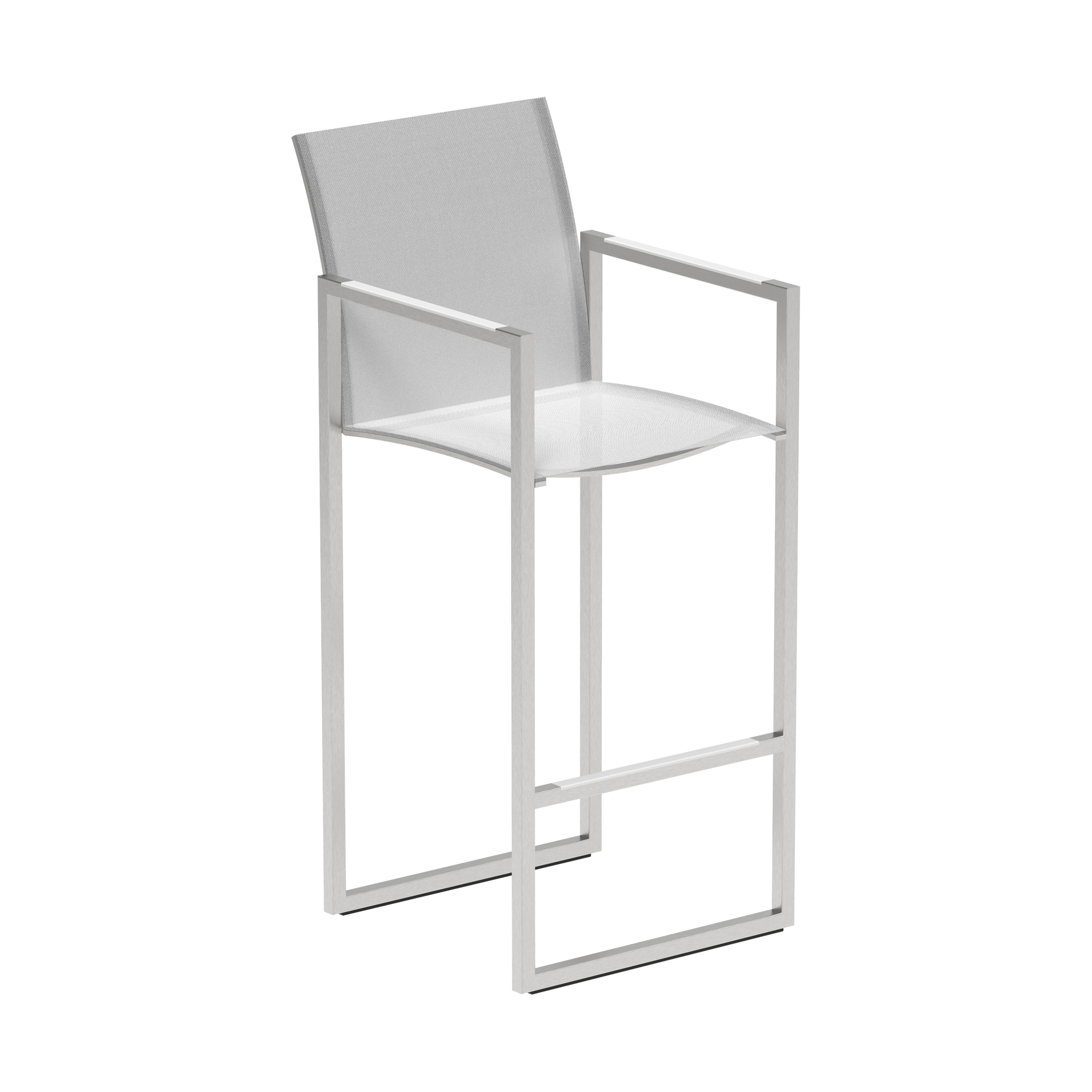 Ninix bar chair stainless steel