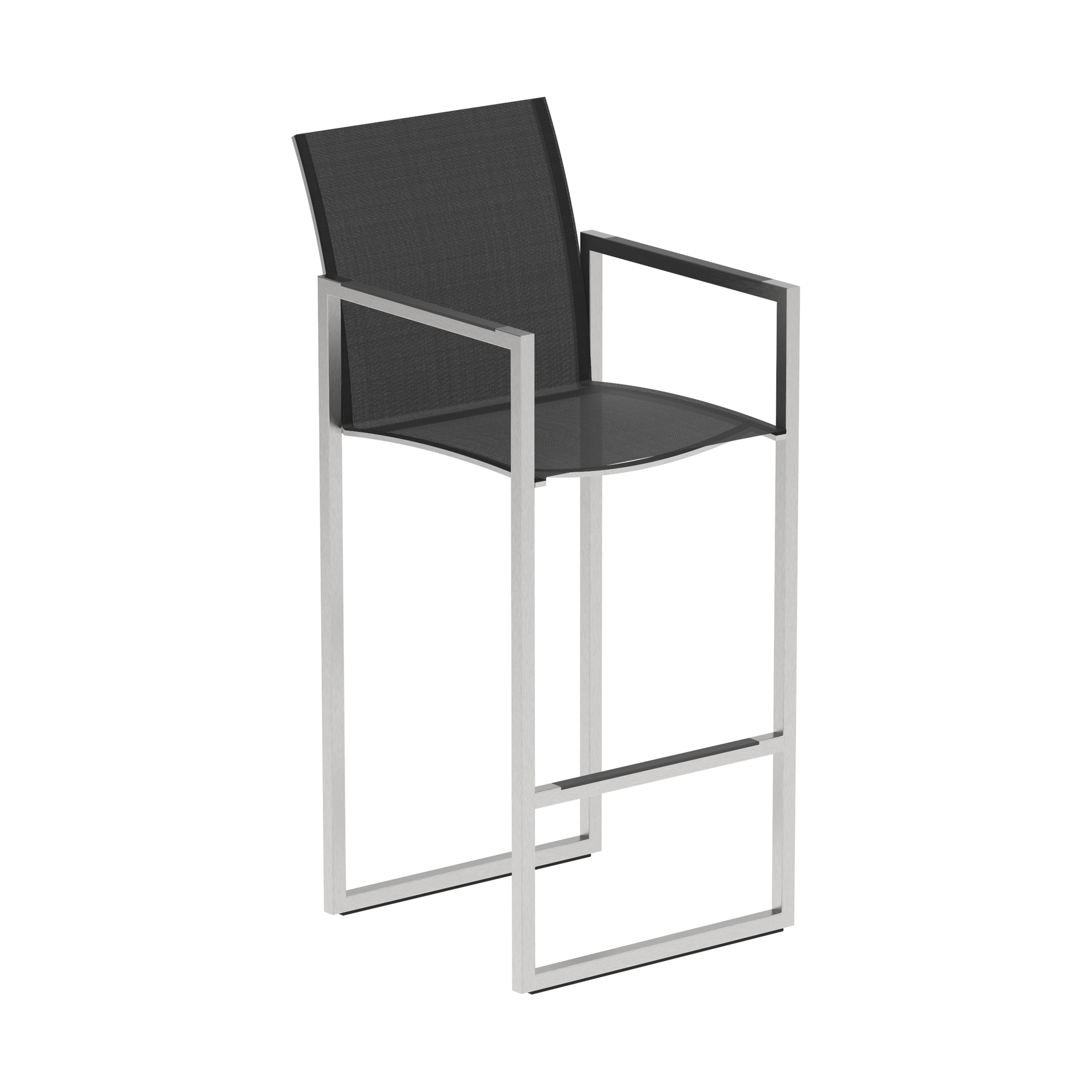 Ninix bar chair stainless steel