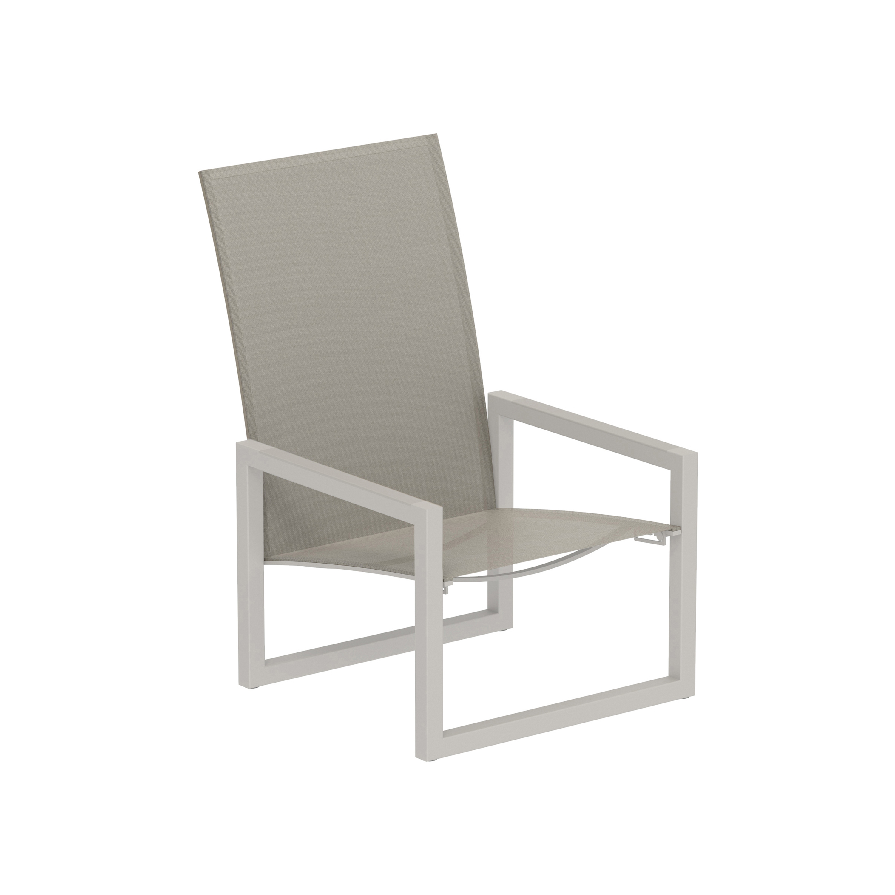 Display product Ninix relax chair 60T stainless steel from manufacturer Royal Botania