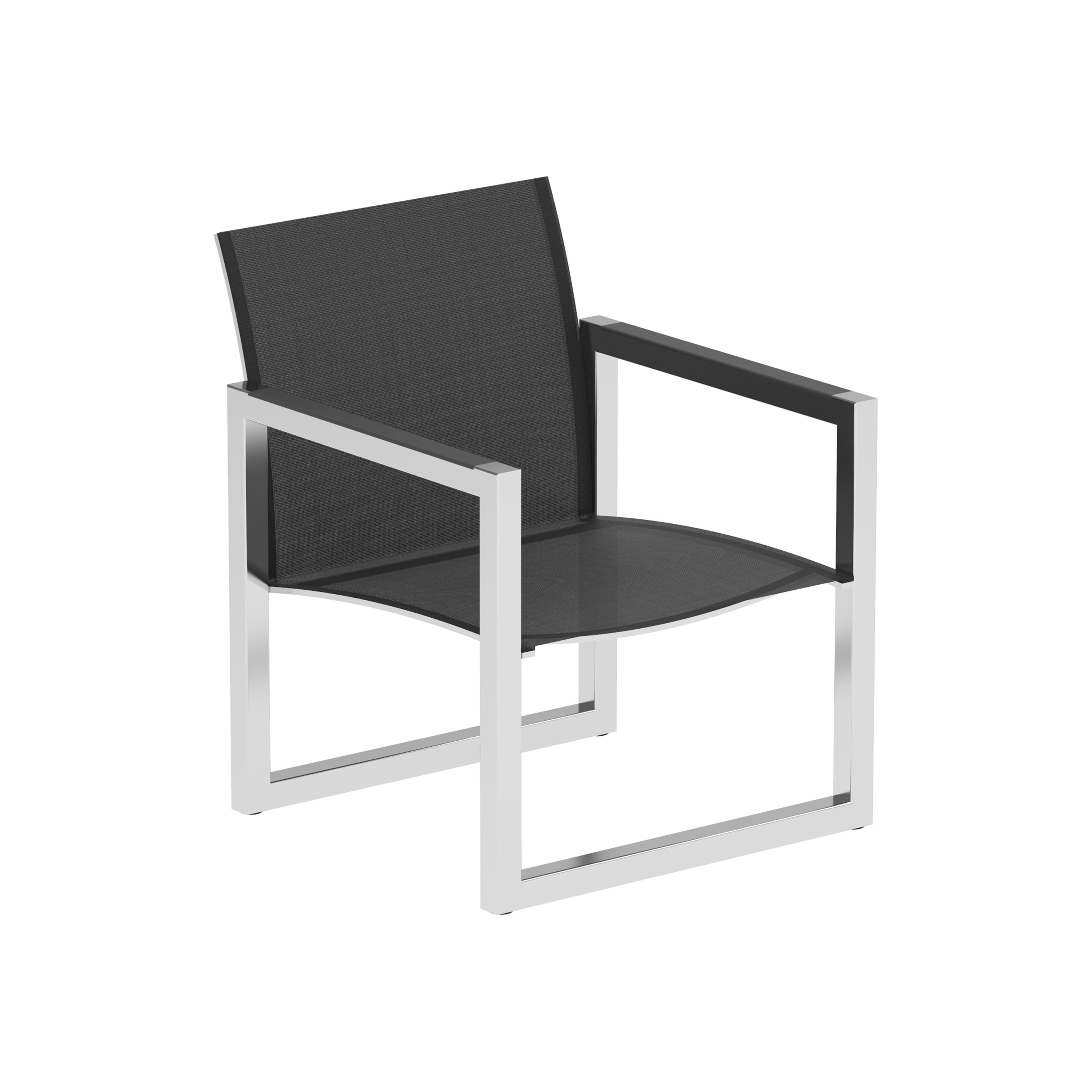 Display product Ninix relax chair stainless steel from manufacturer Royal Botania