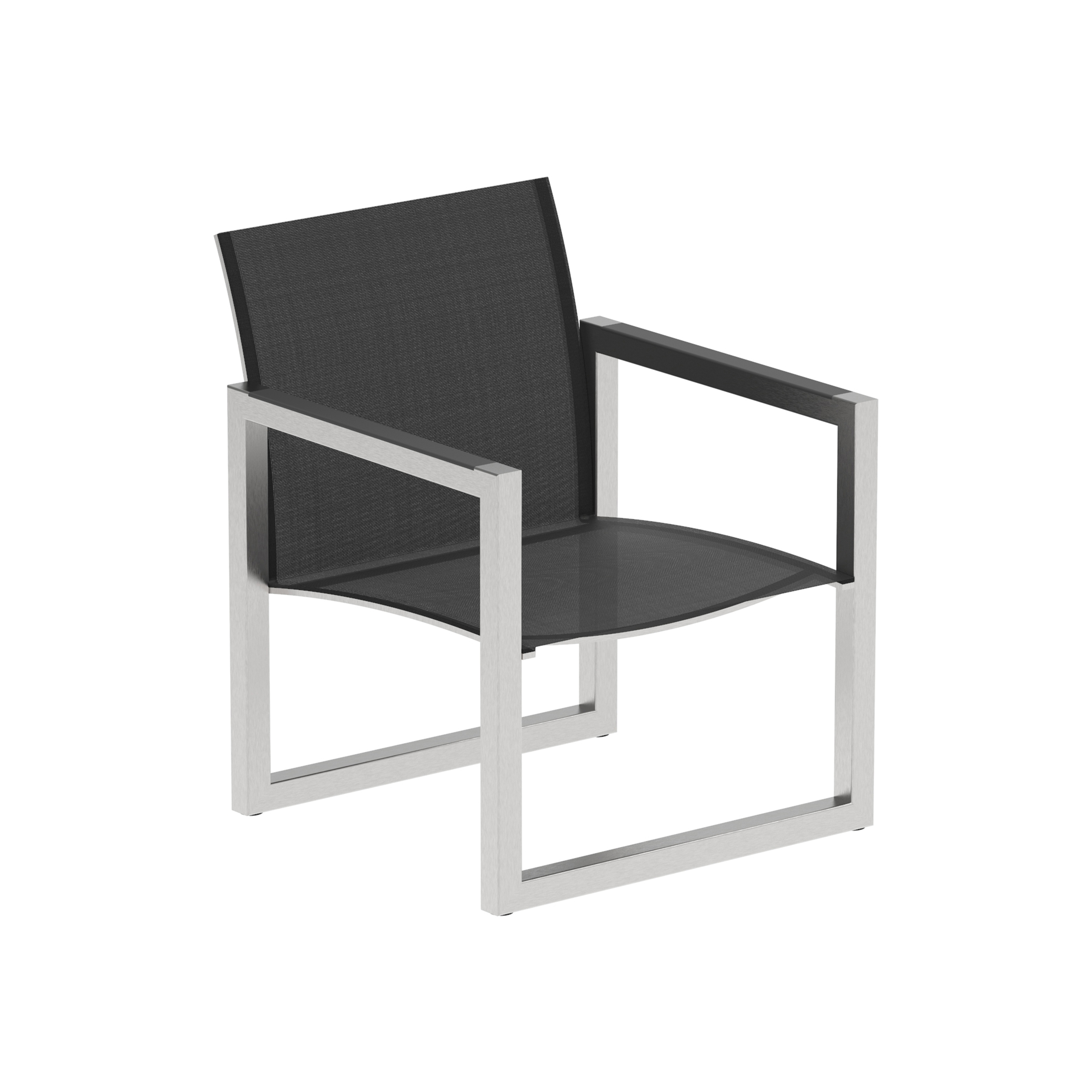 Display product Ninix relax chair stainless steel from manufacturer Royal Botania