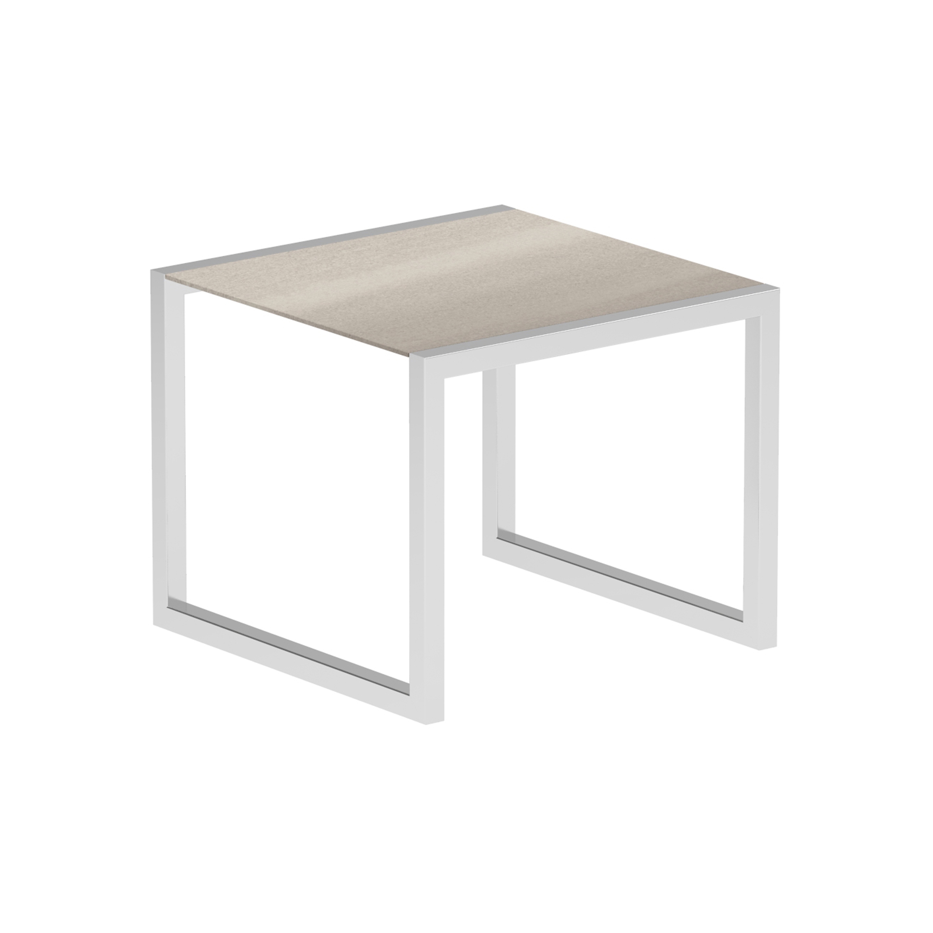 Display product Ninix table 90x90cm from manufacturer Royal Botania