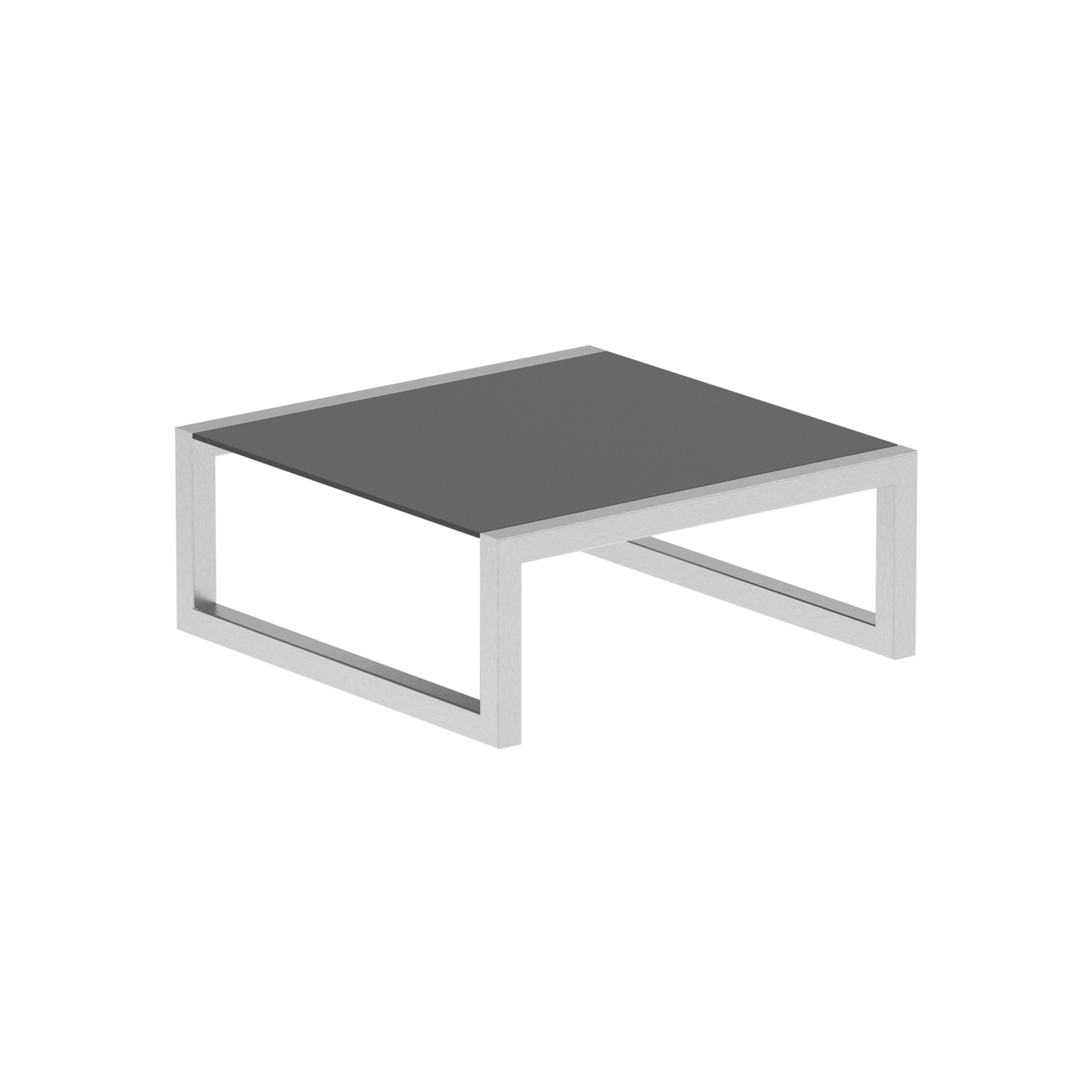 Display product Ninix side table low 90x90cm from manufacturer Royal Botania