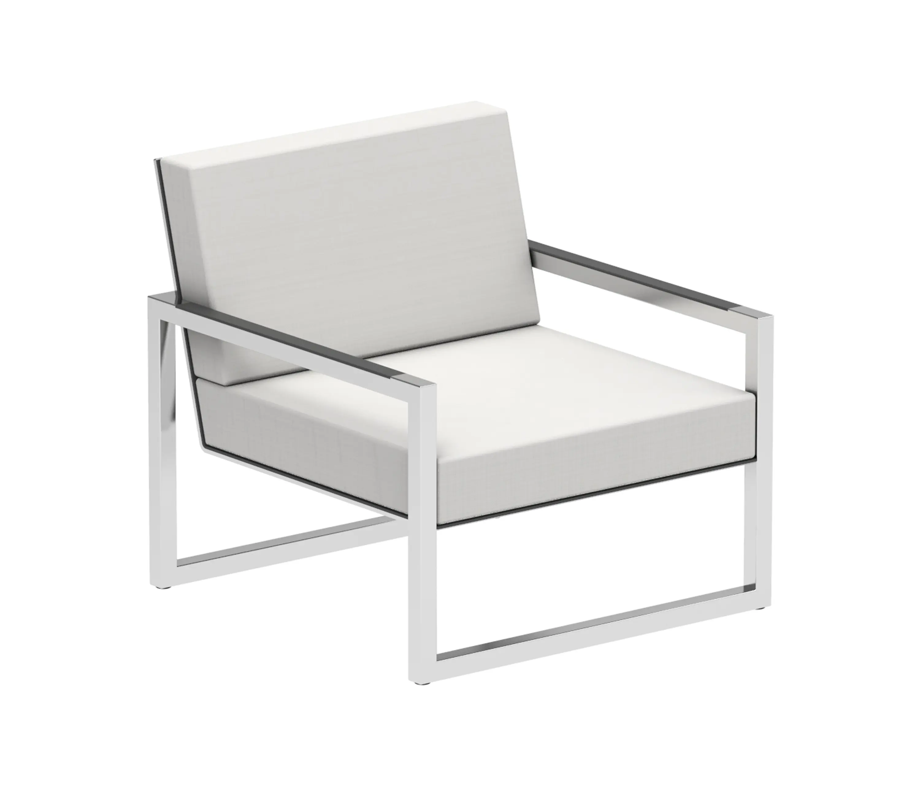 Royal Botania - Ninix Lounge 100T avec accoudoirs en inox